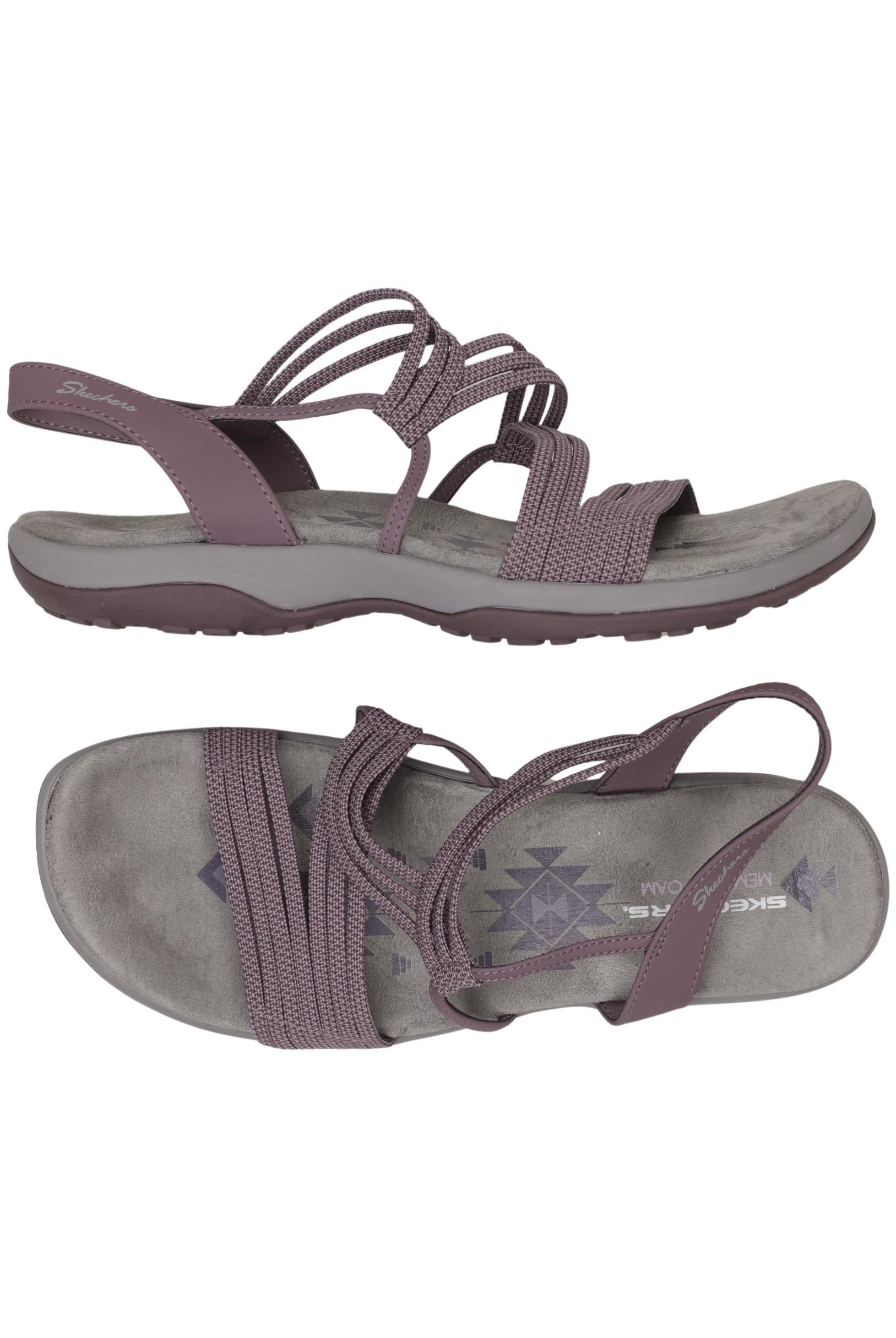 

Skechers Damen Sandale, flieder, Gr. 42