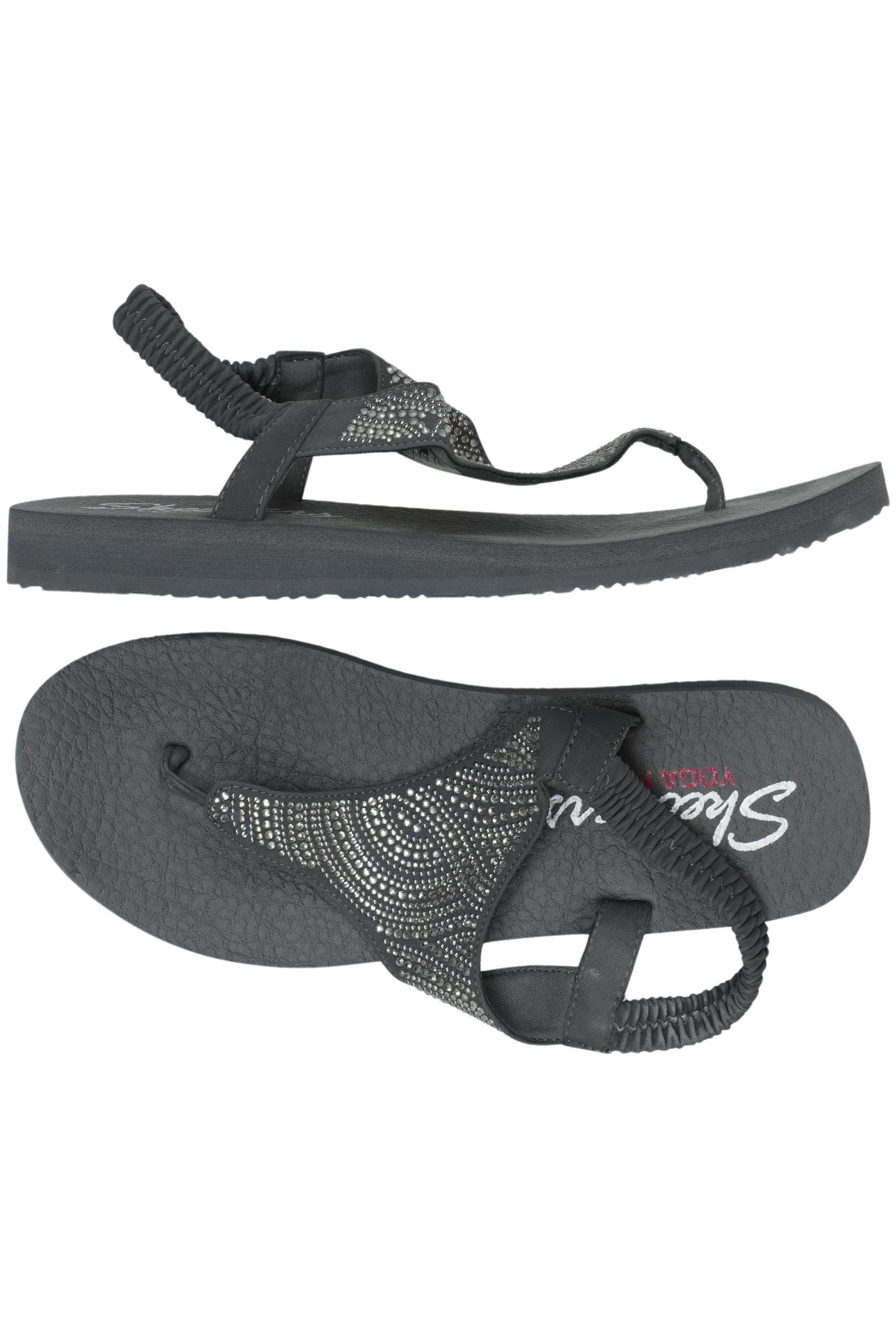 

Skechers Damen Sandale, grau, Gr. 39
