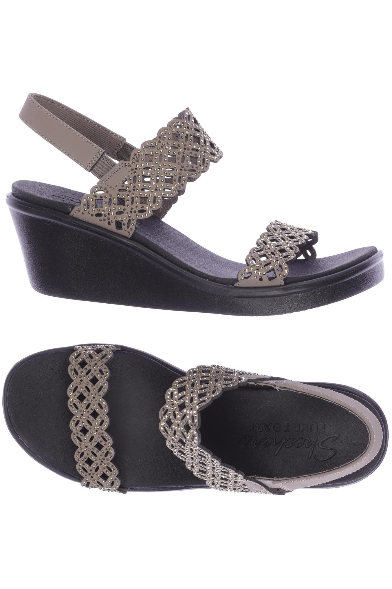 

Skechers Damen Sandale, grau, Gr. 40