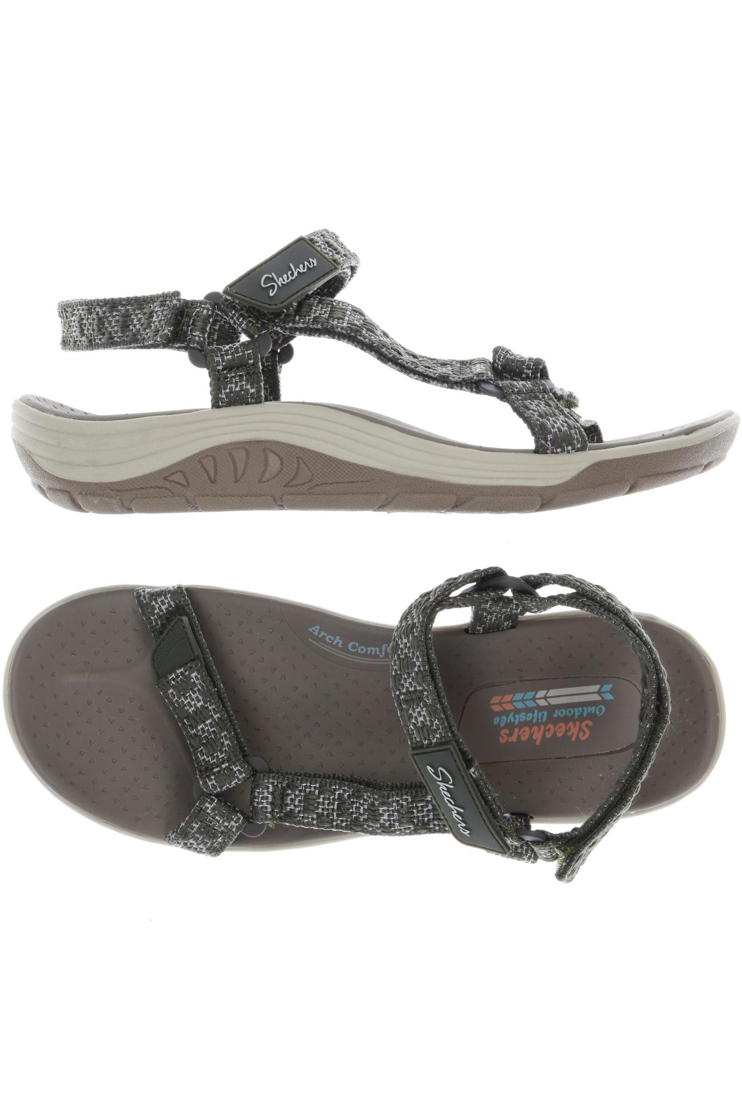 

Skechers Damen Sandale, grün, Gr. 38