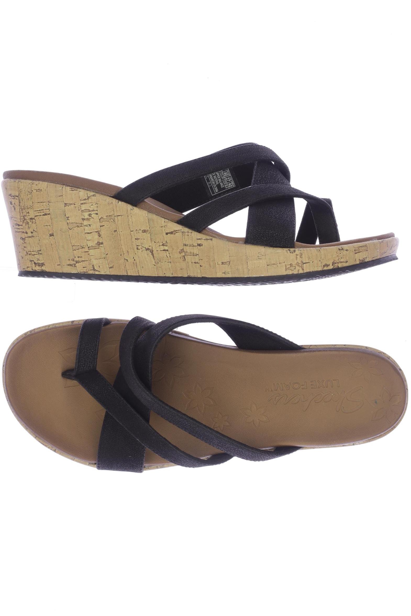 

Skechers Damen Sandale, schwarz, Gr. 40