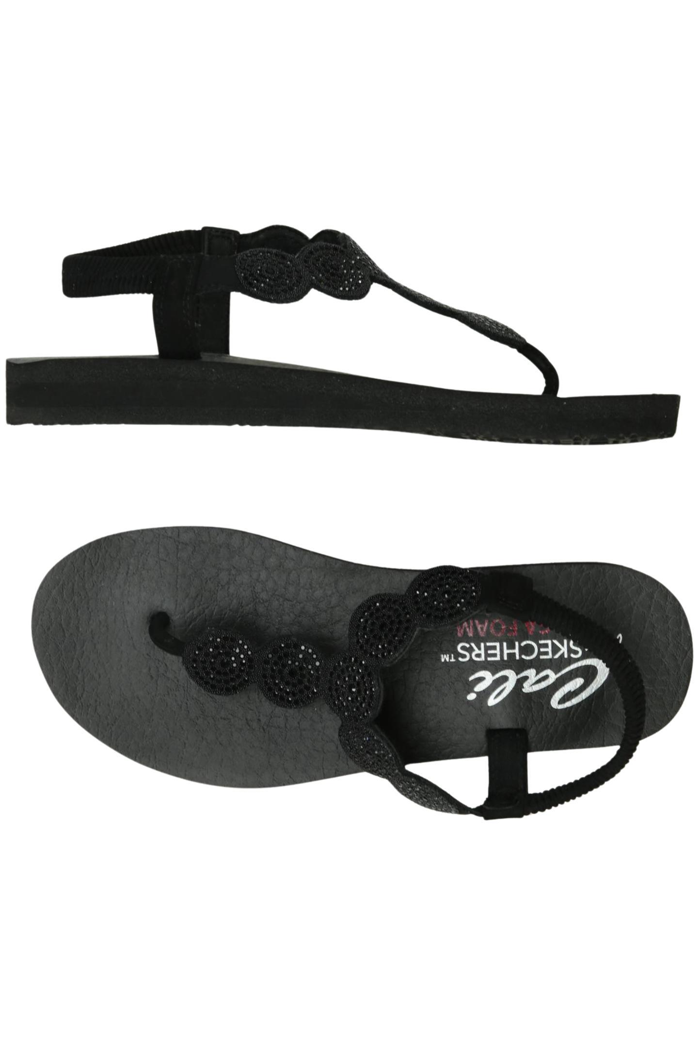 

Skechers Damen Sandale, schwarz, Gr. 38