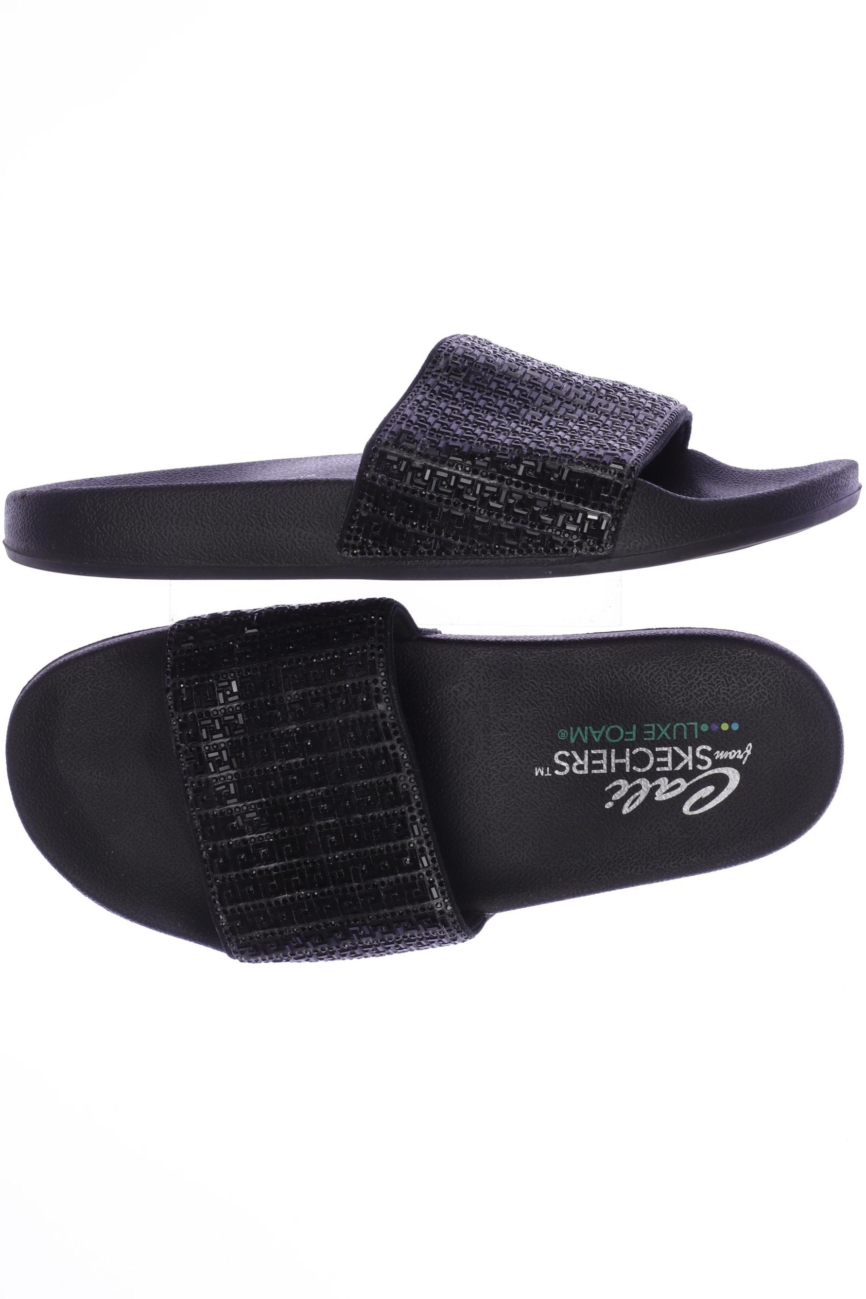 

Skechers Damen Sandale, schwarz, Gr. 39