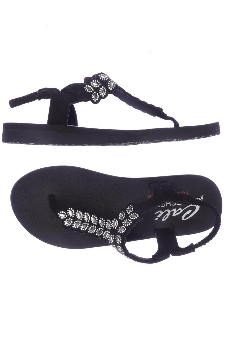 

Skechers Damen Sandale, schwarz, Gr. 38