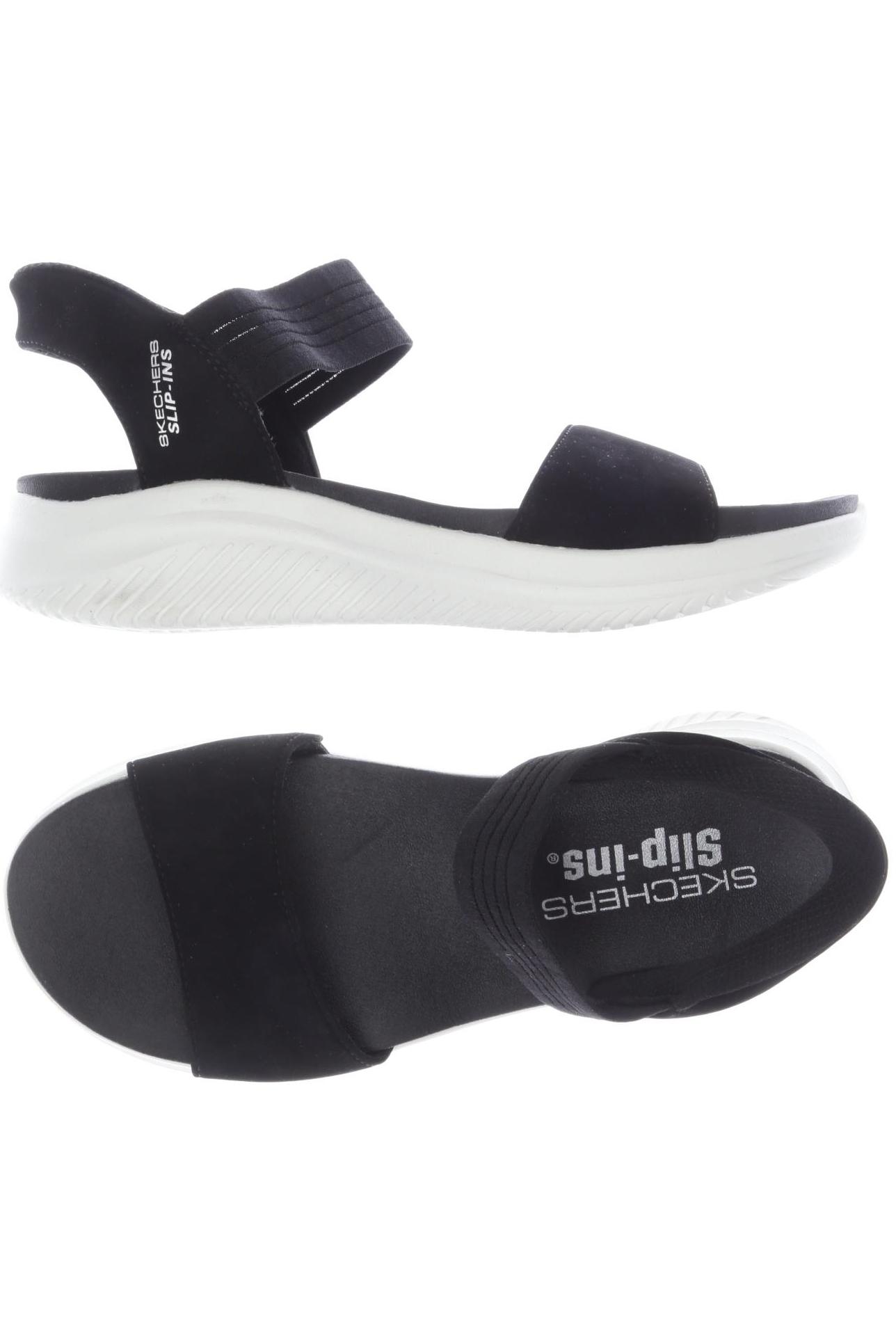 

Skechers Damen Sandale, schwarz, Gr. 35