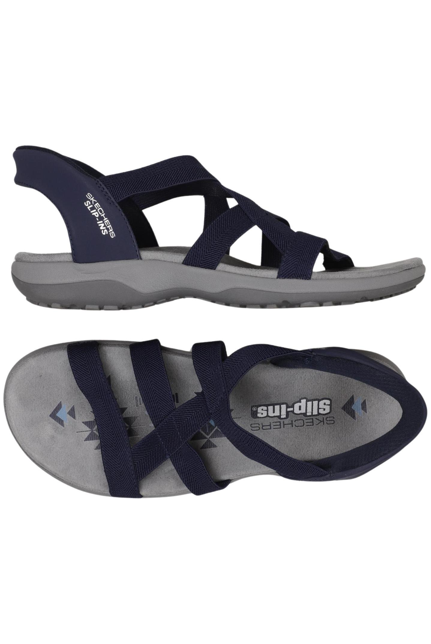 

Skechers Damen Sandale, marineblau, Gr. 36
