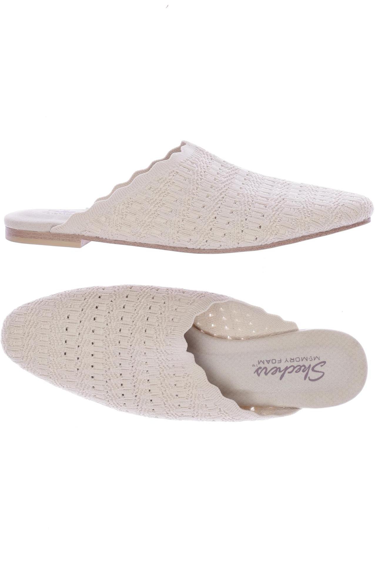 

Skechers Damen Sandale, weiß, Gr. 39