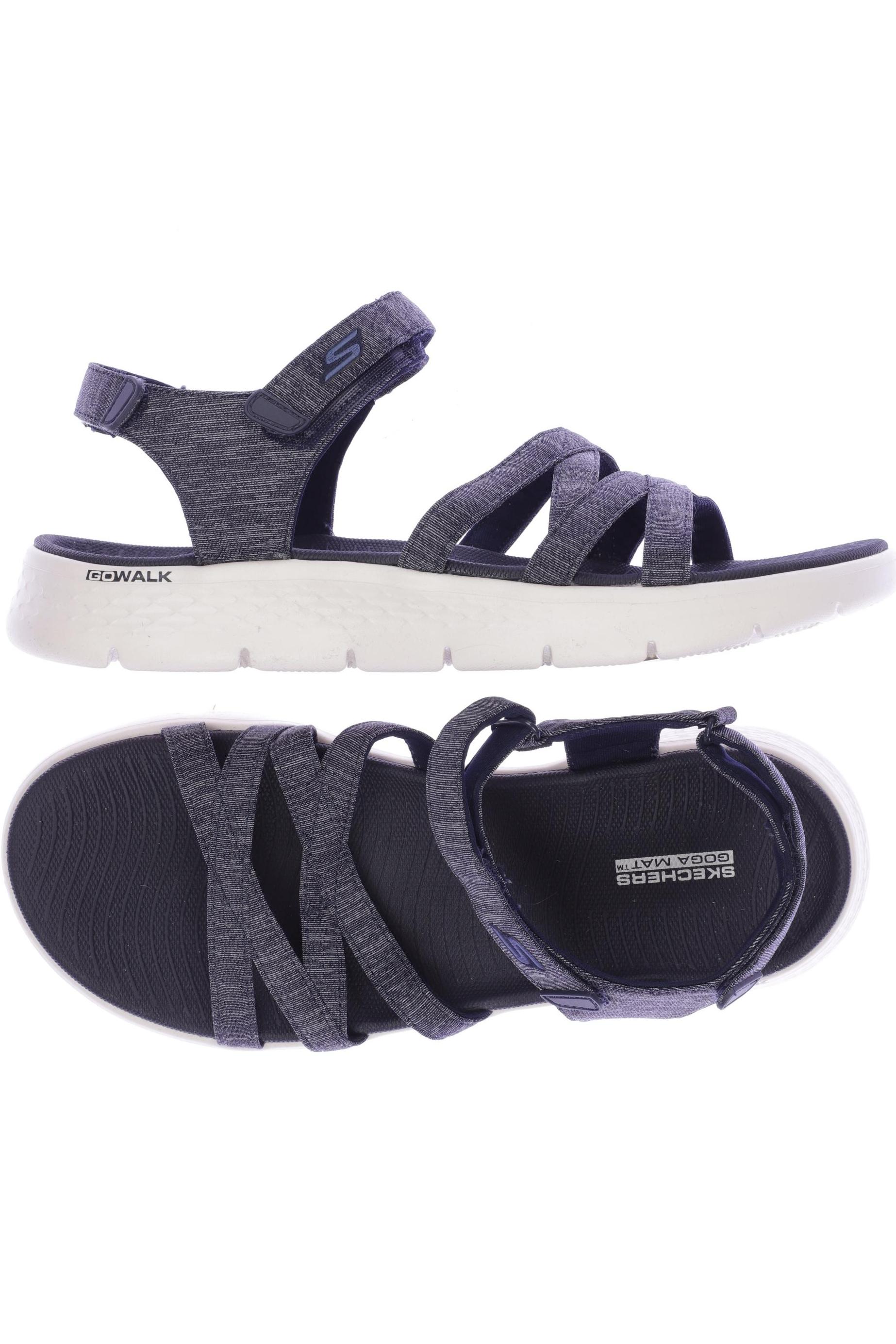 

Skechers Damen Sandale, grau, Gr. 40