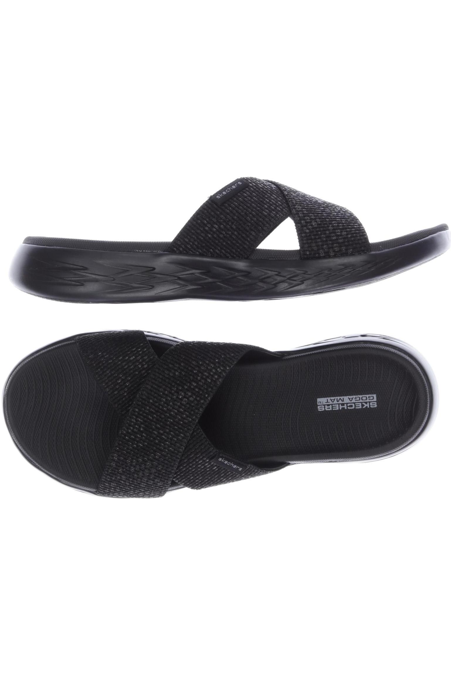 

Skechers Damen Sandale, schwarz, Gr. 40