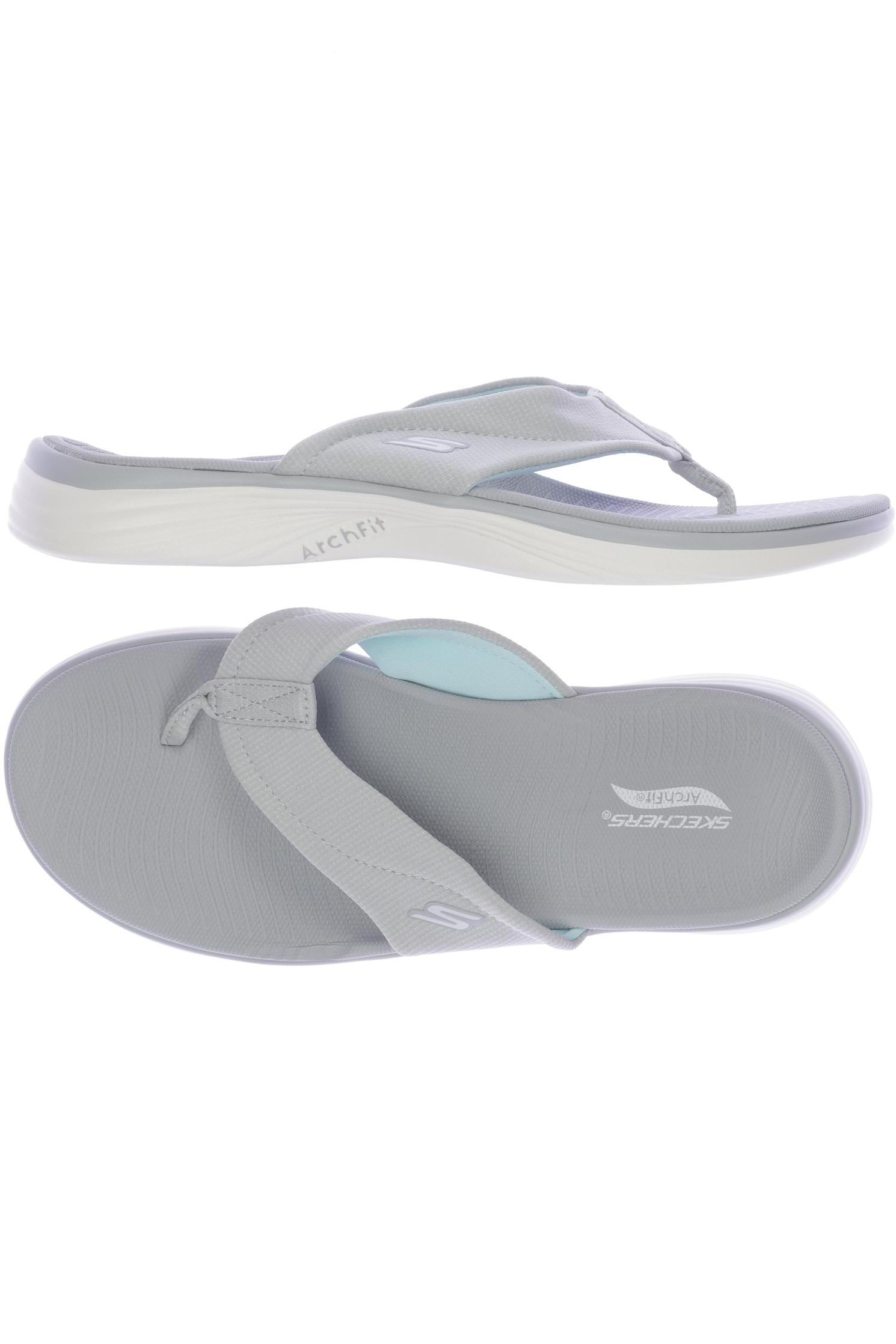 

Skechers Damen Sandale, grau, Gr. 38