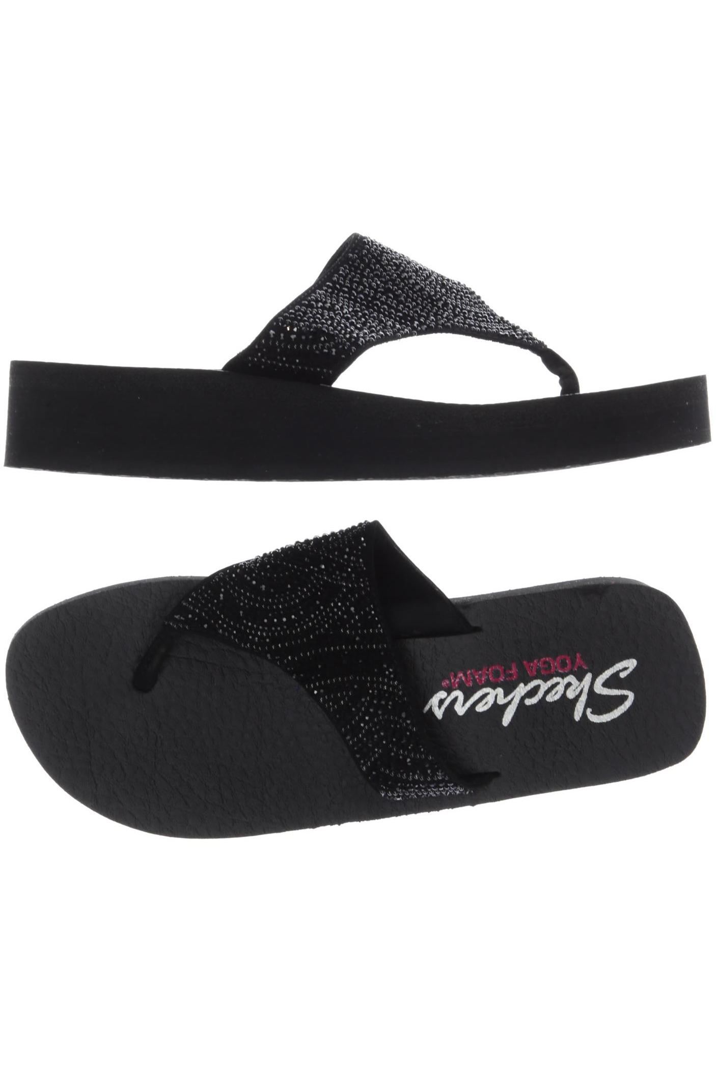 

Skechers Damen Sandale, schwarz, Gr. 38