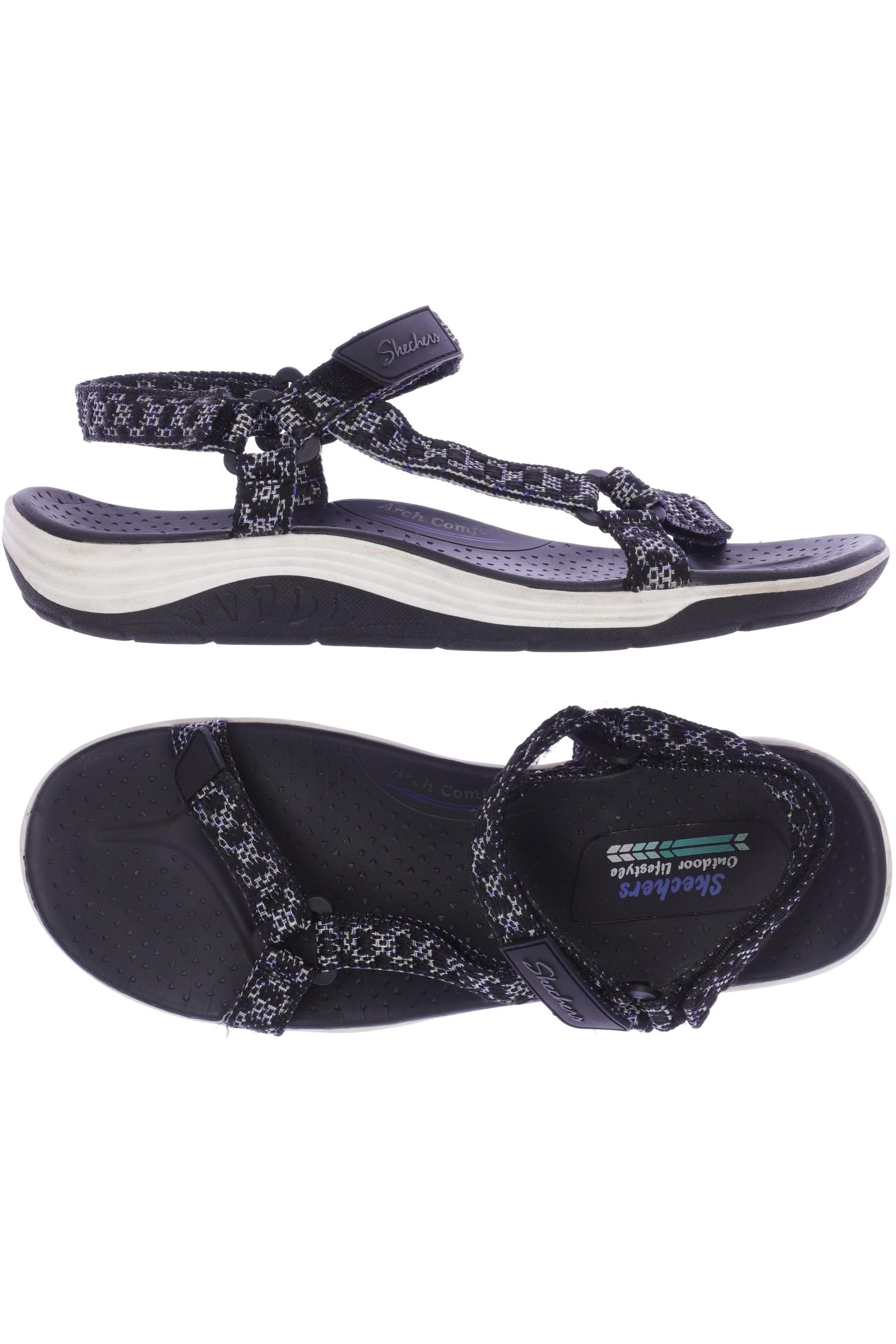 

Skechers Damen Sandale, schwarz, Gr. 40