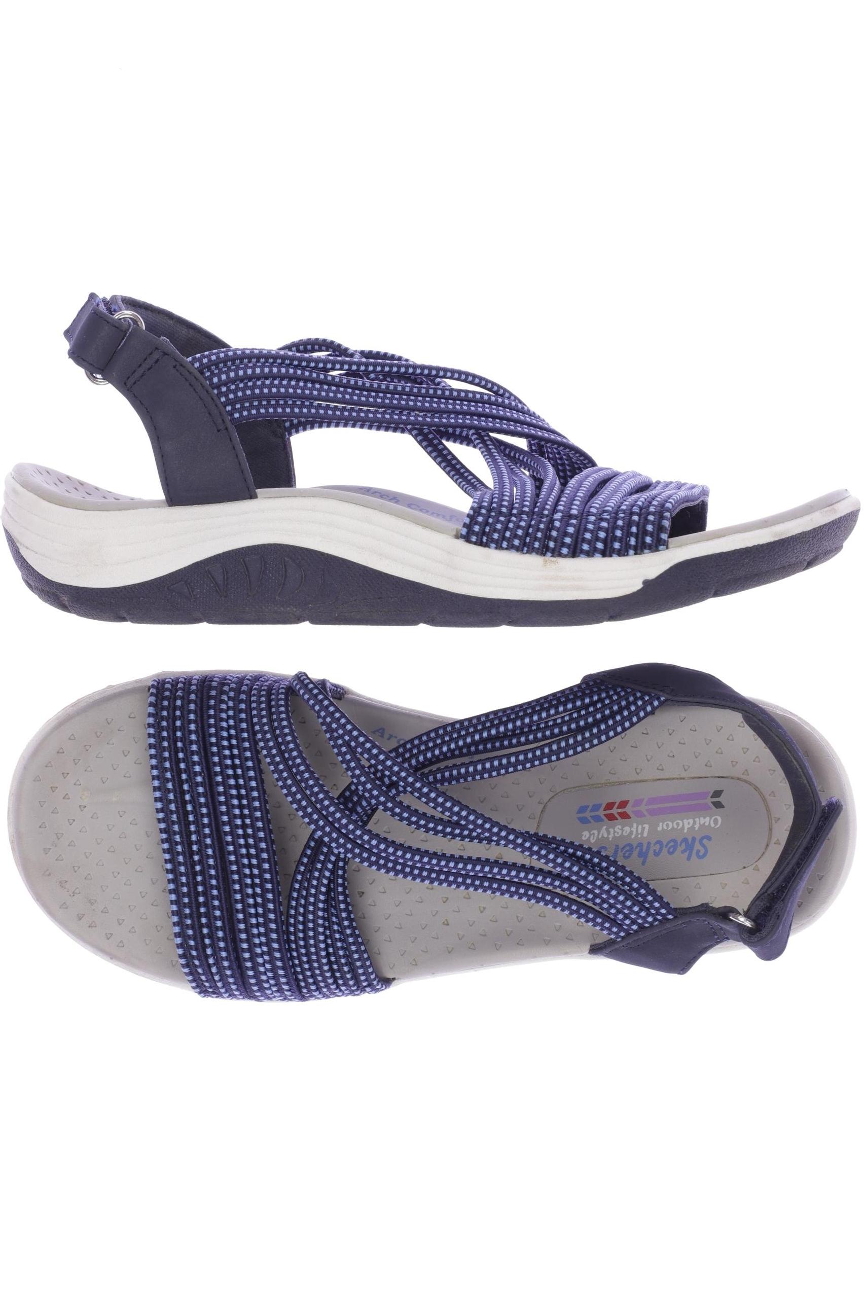 

Skechers Damen Sandale, marineblau, Gr. 6