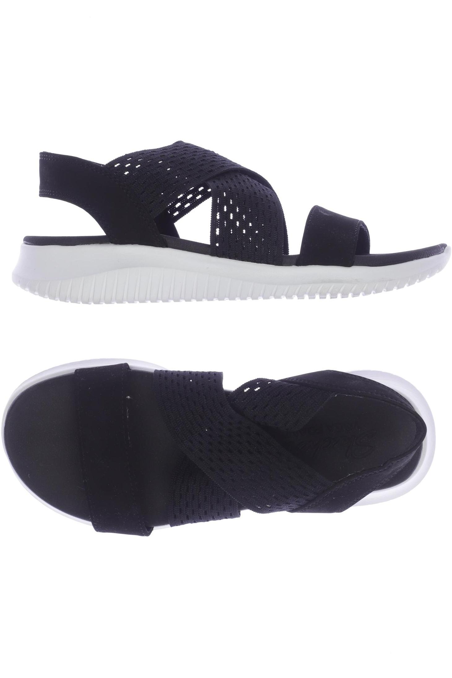 

Skechers Damen Sandale, schwarz, Gr. 37