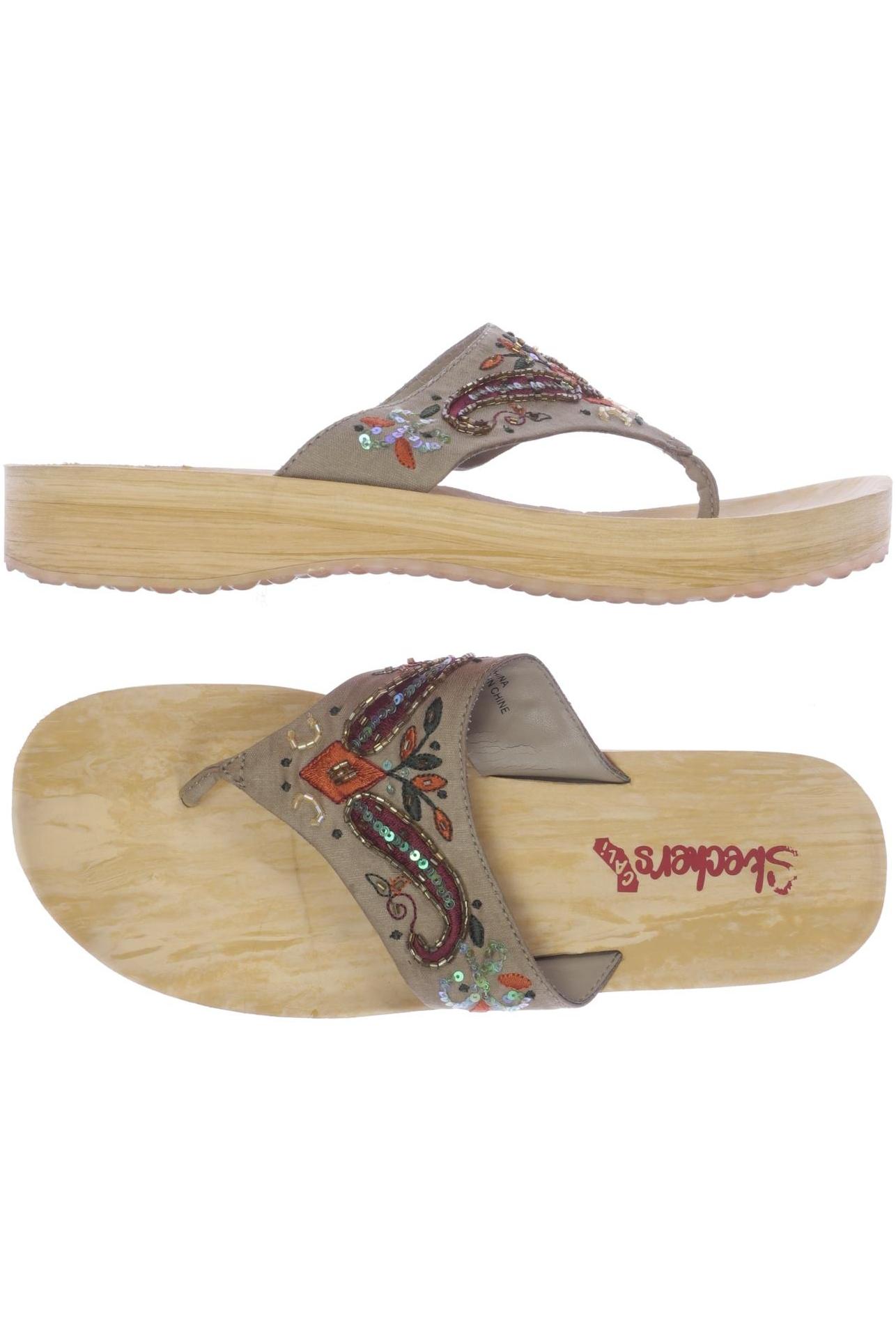 

Skechers Damen Sandale, braun, Gr. 38