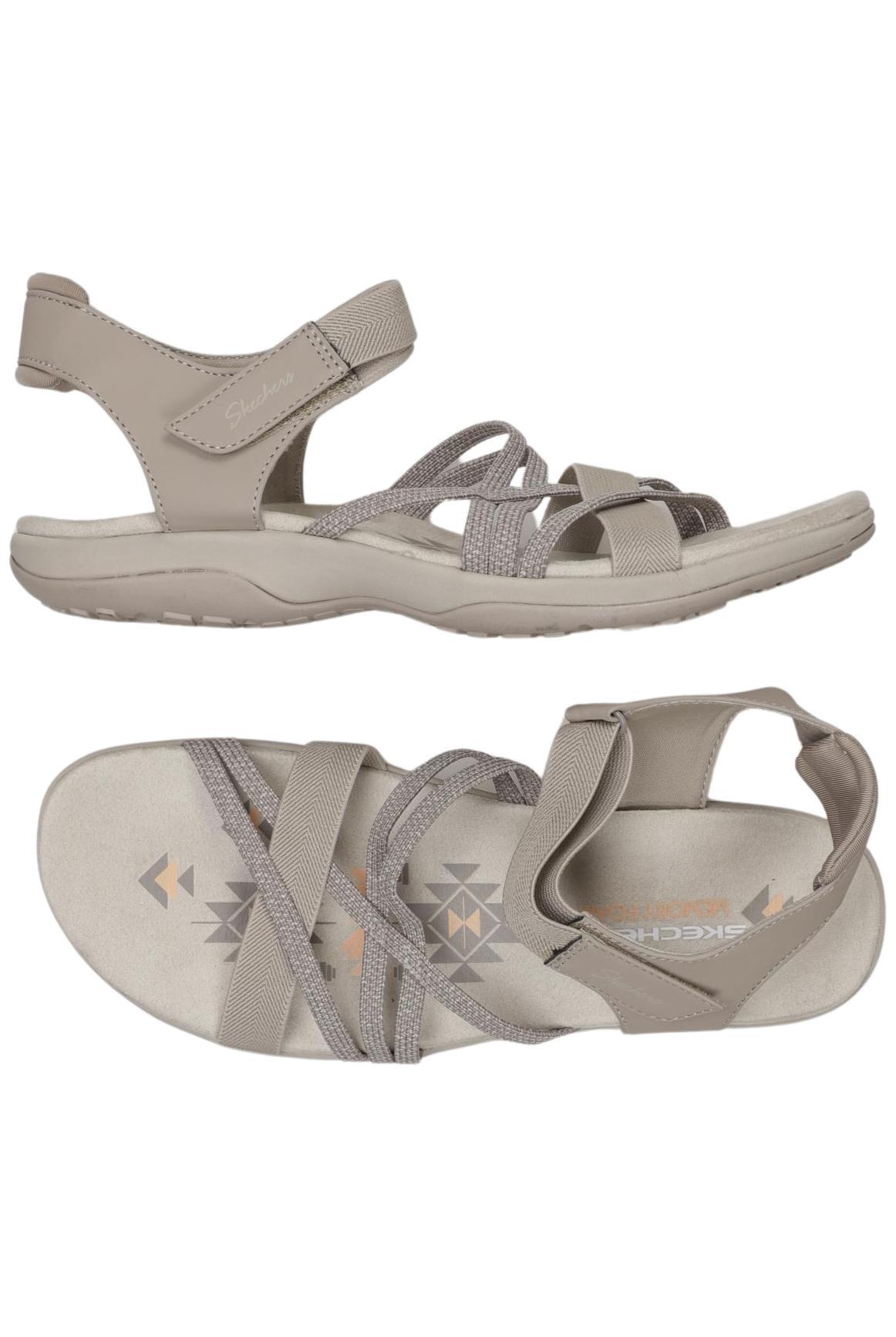 

Skechers Damen Sandale, grau, Gr. 39