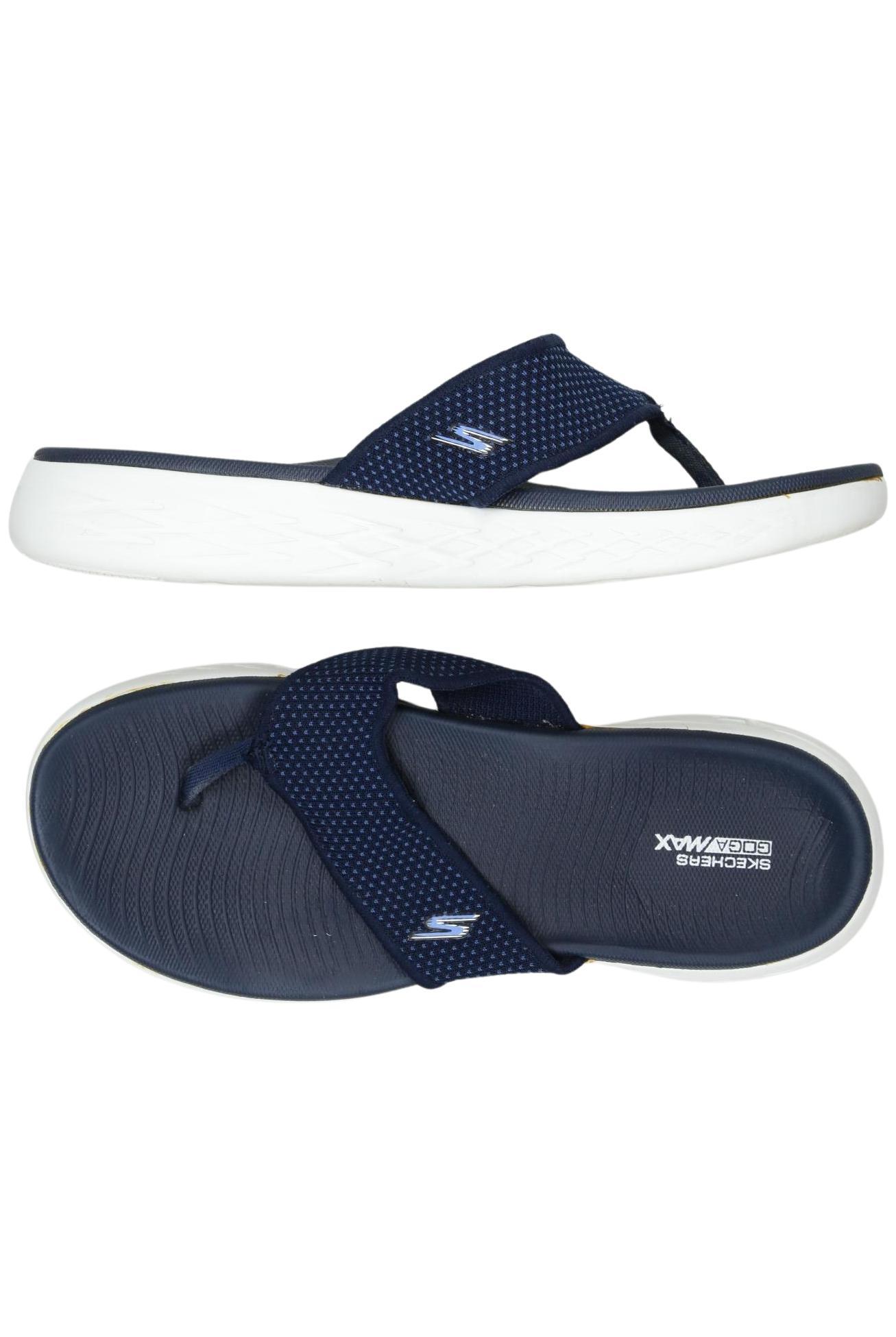 

Skechers Damen Sandale, marineblau, Gr. 8.5