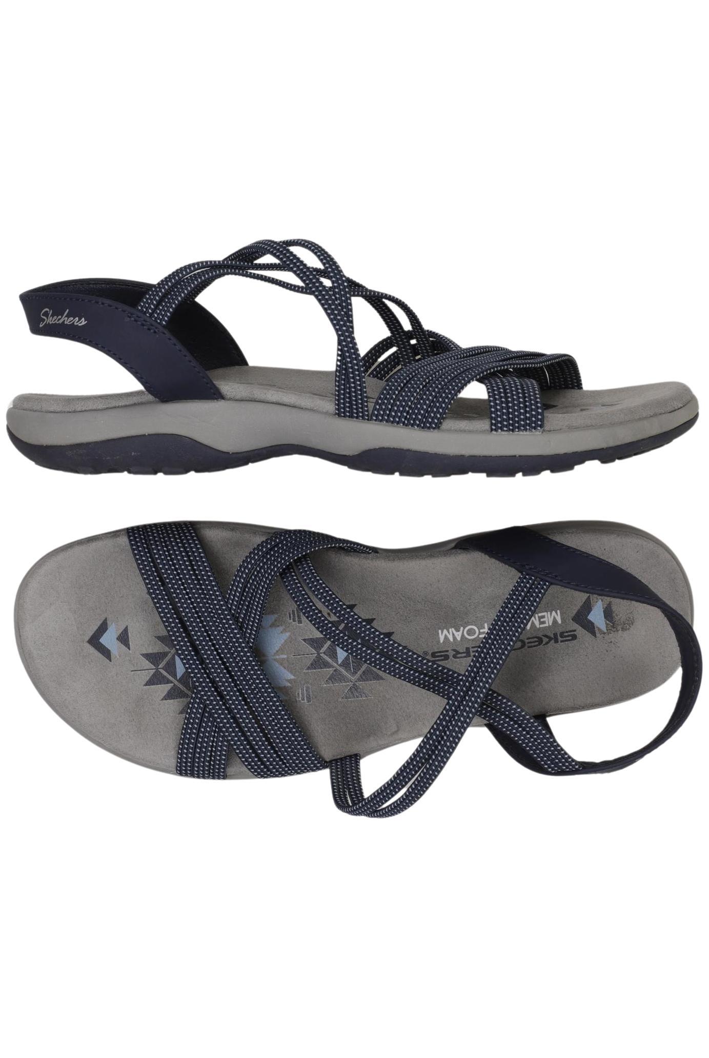 

Skechers Damen Sandale, marineblau, Gr. 36