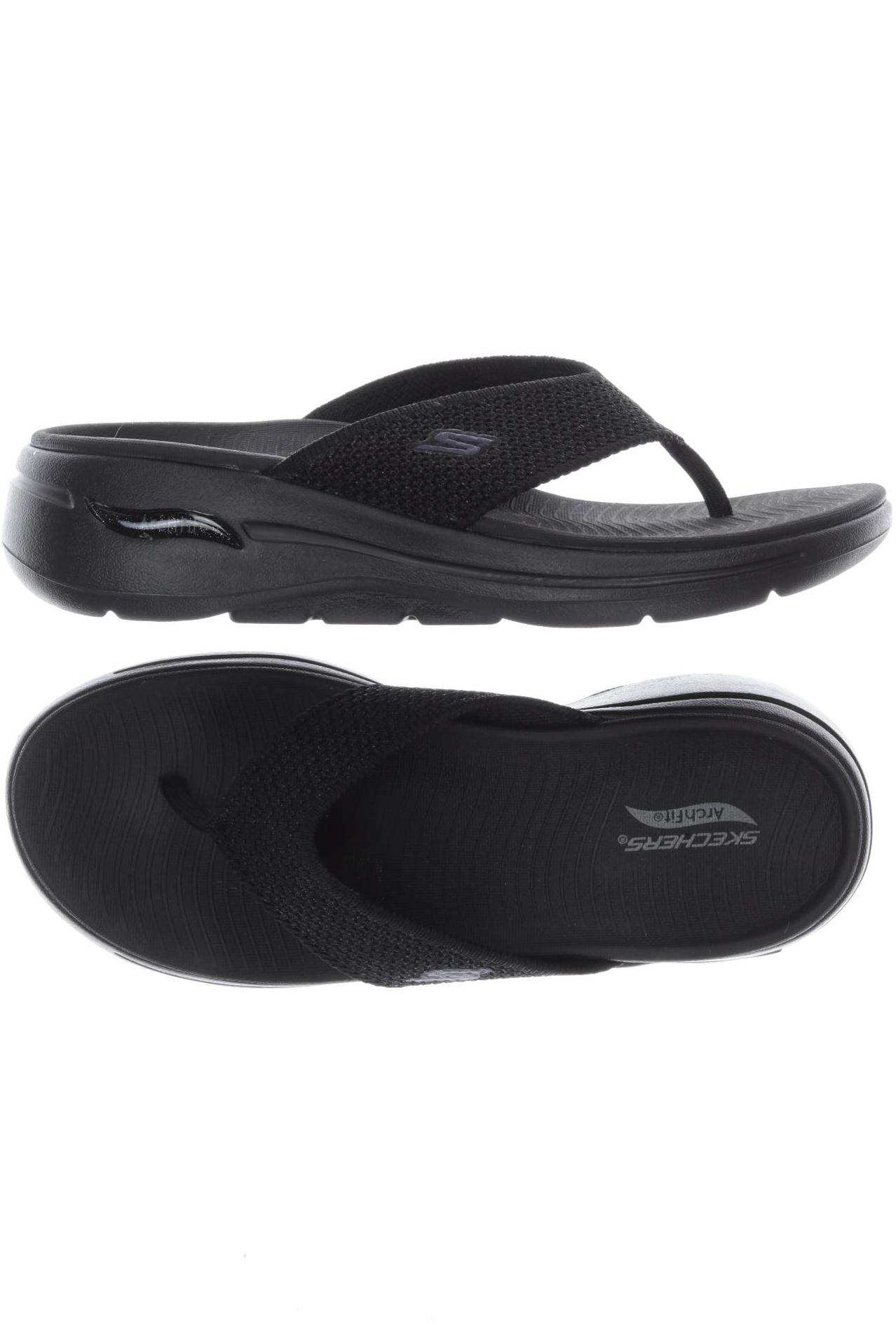 

Skechers Damen Sandale, schwarz, Gr. 36