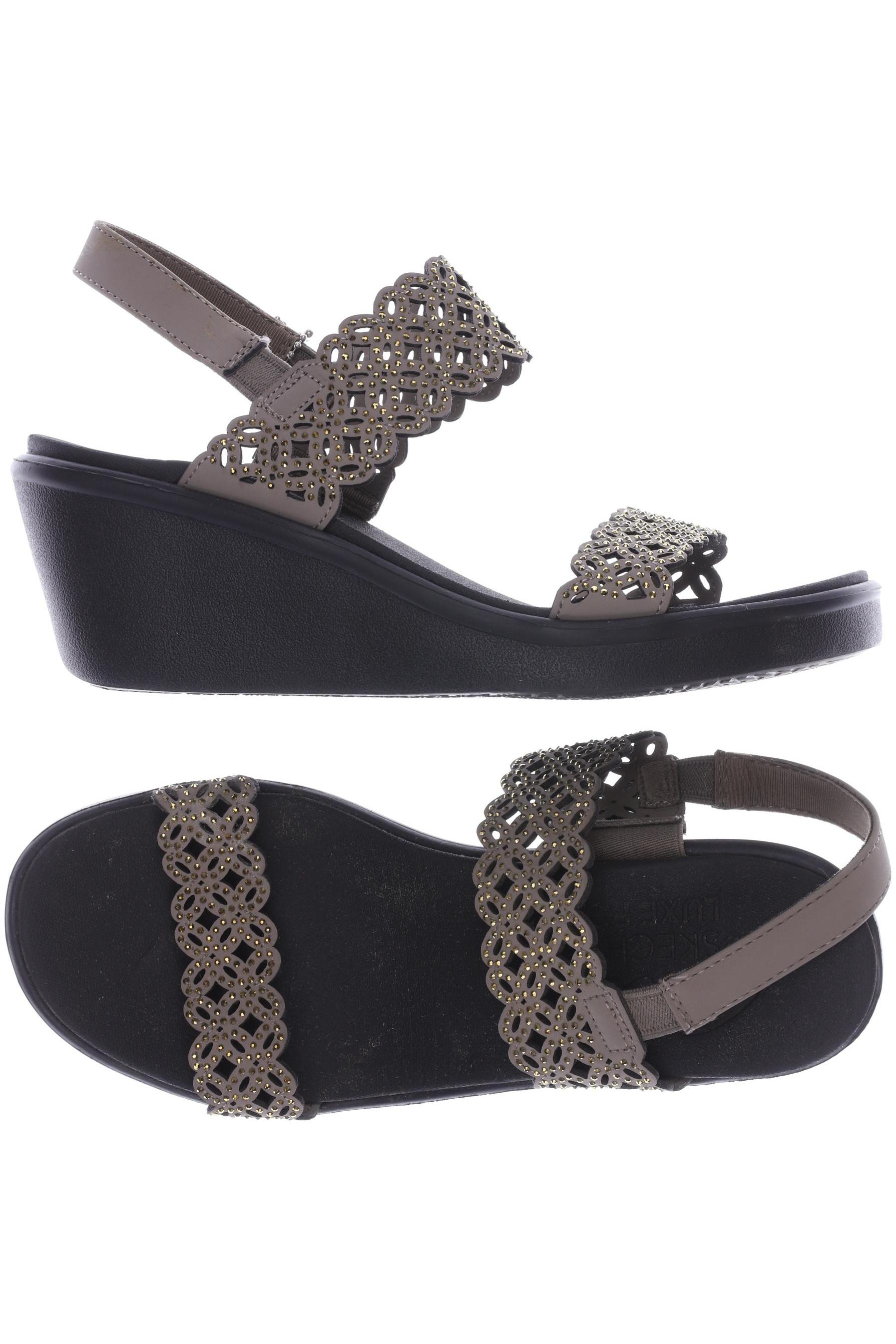 

SKECHERS Damen Sandale, braun