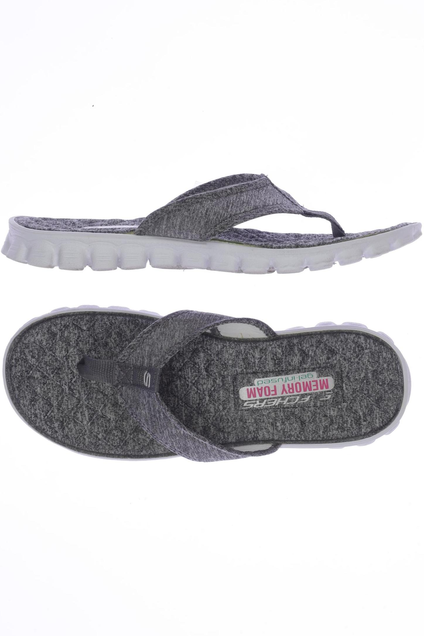 

Skechers Damen Sandale, grau, Gr. 38