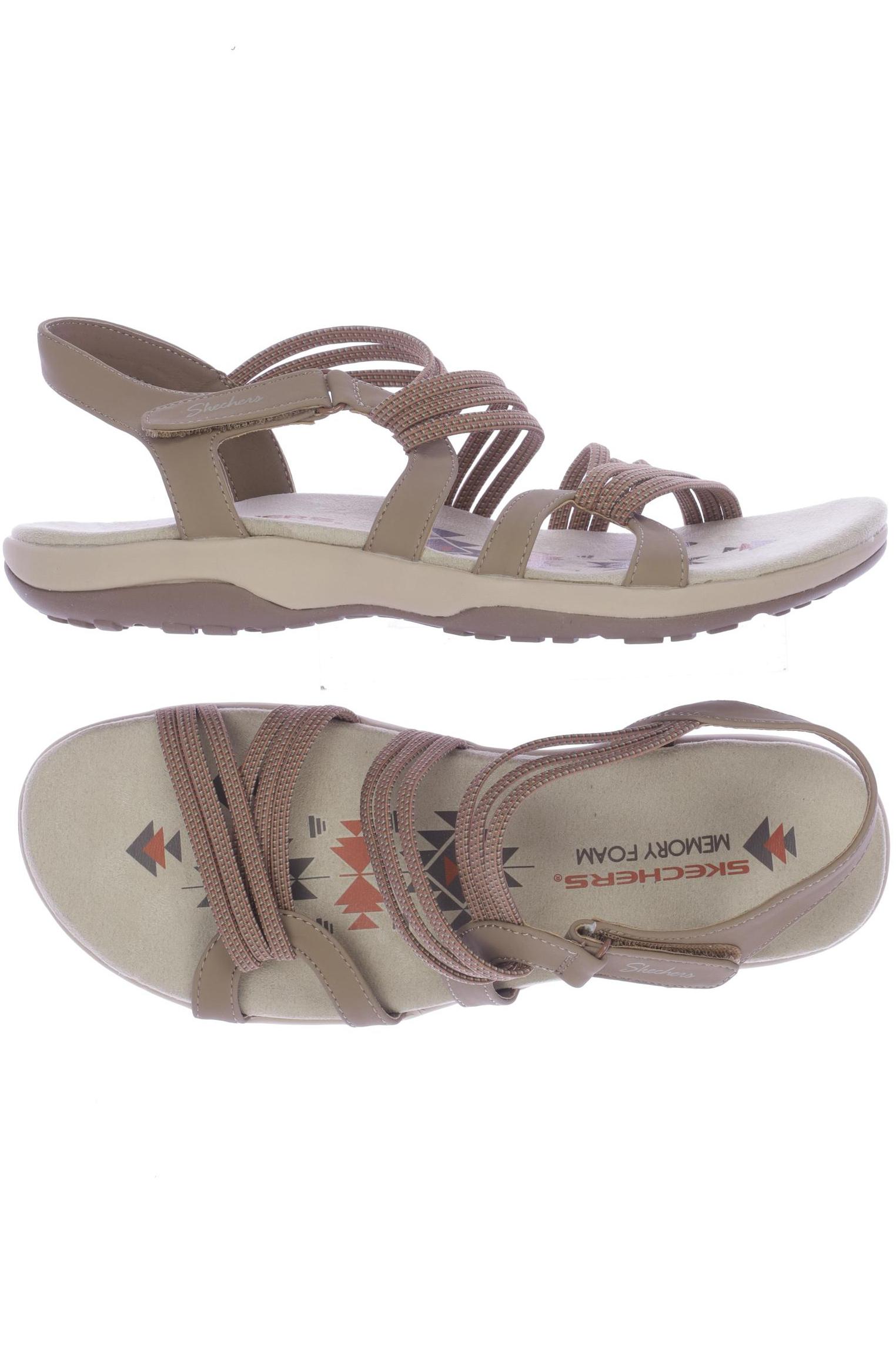 

Skechers Damen Sandale, braun, Gr. 40