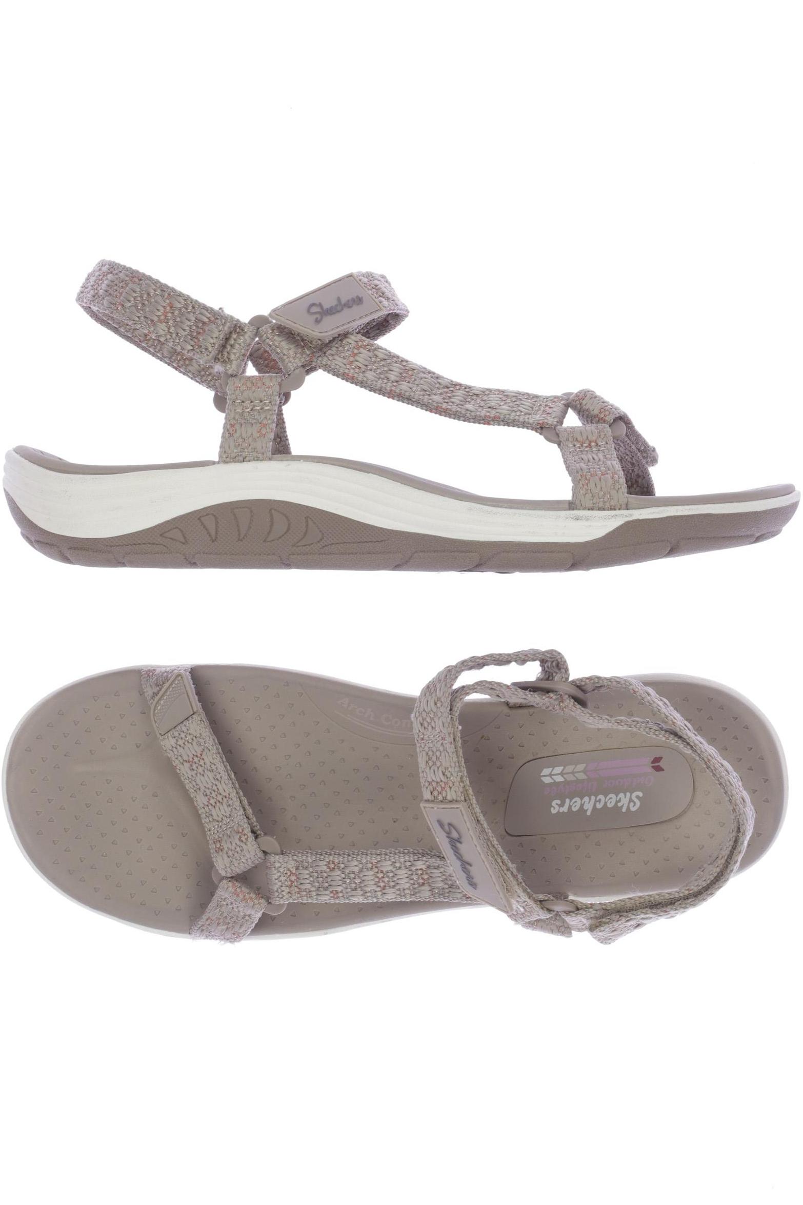 

Skechers Damen Sandale, grau, Gr. 41