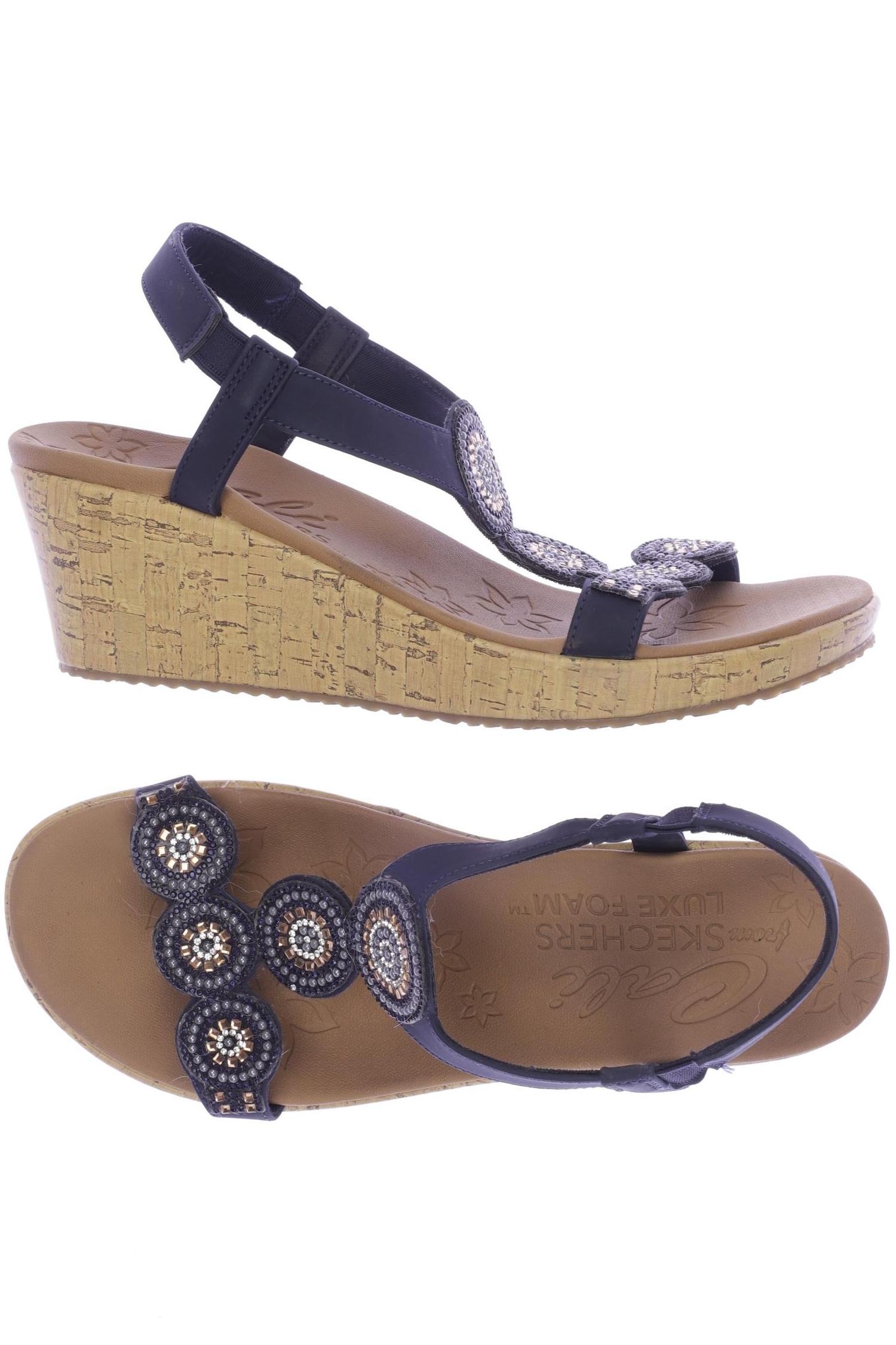 

Skechers Damen Sandale, marineblau, Gr. 39