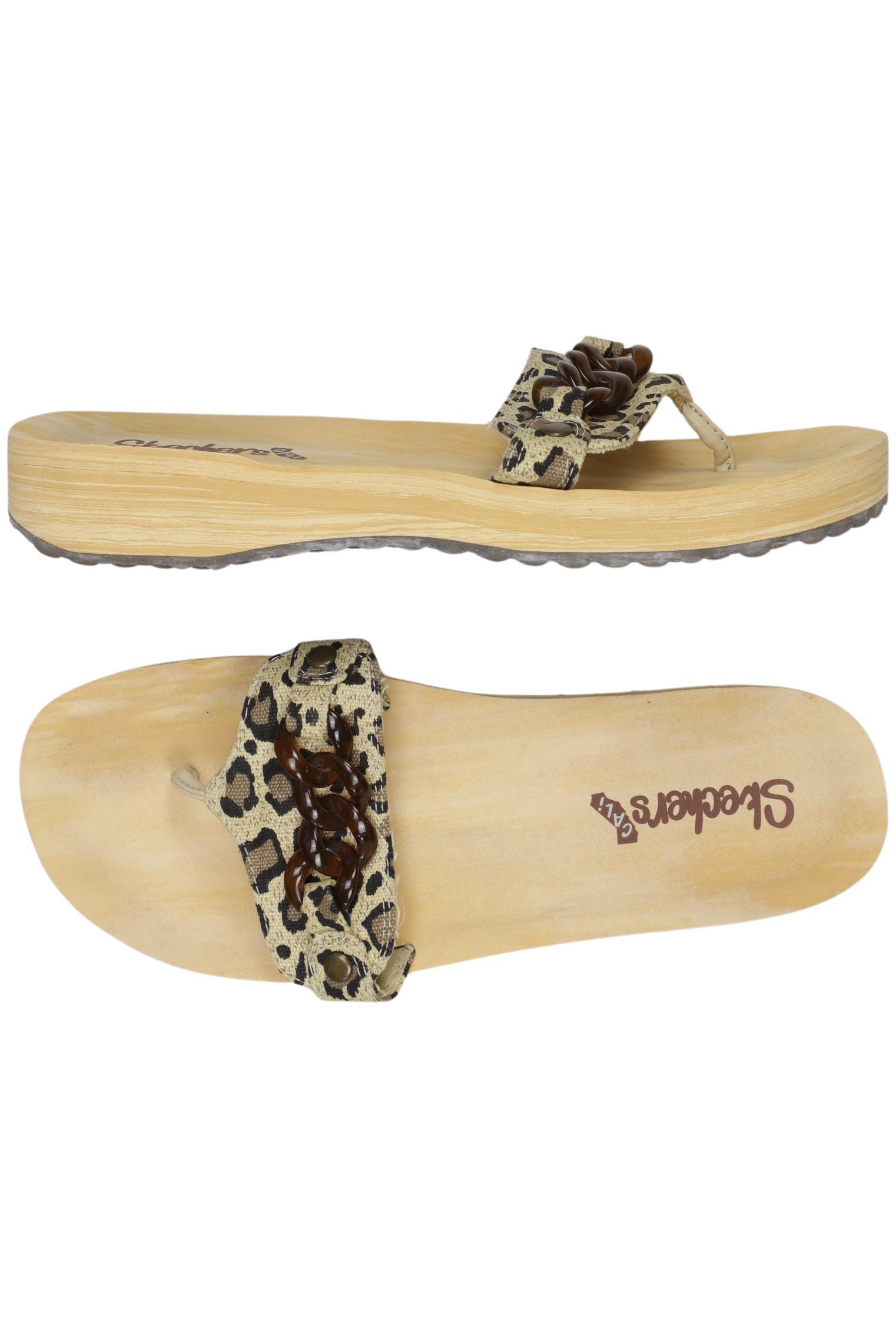 

Skechers Damen Sandale, beige, Gr. 38.5