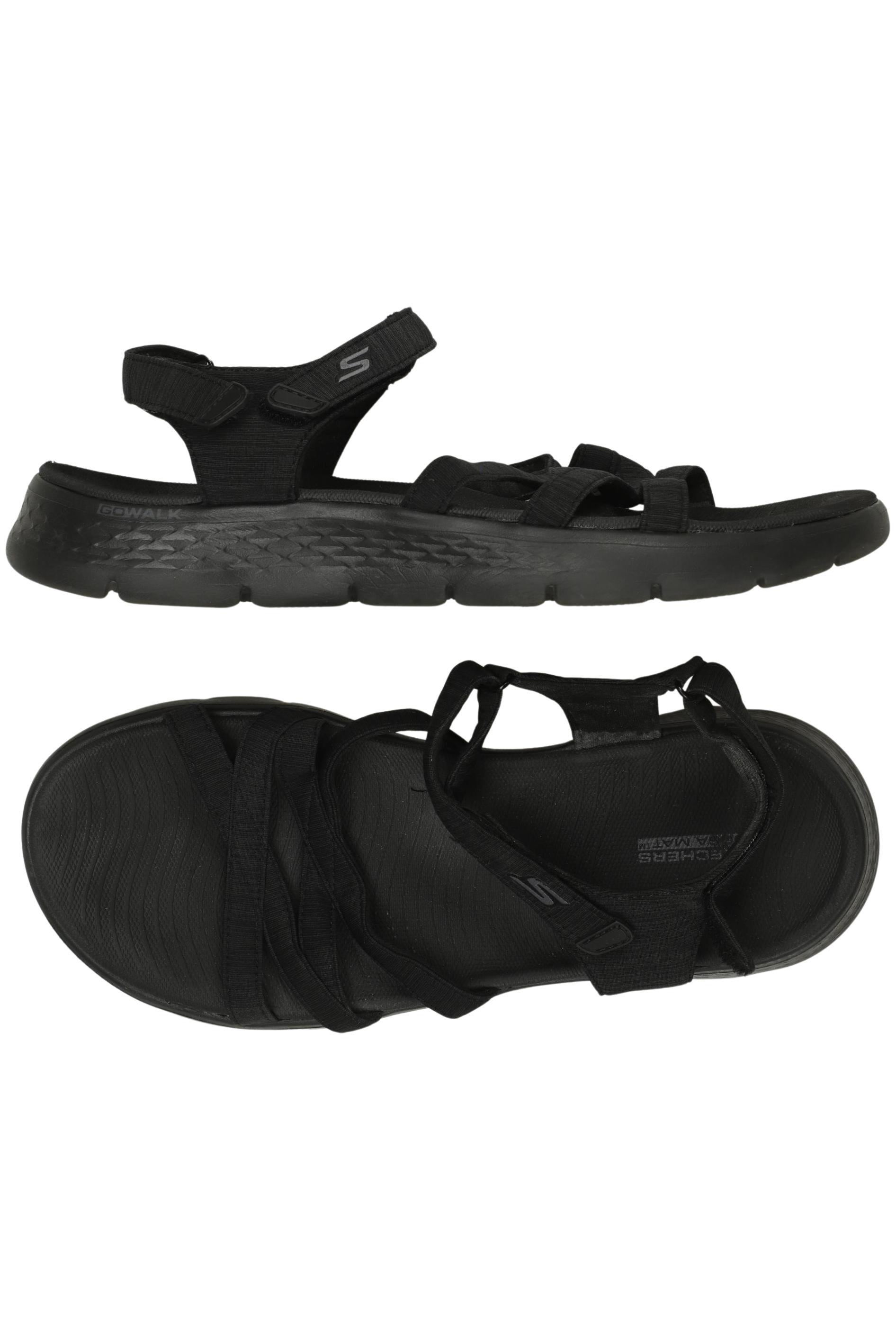 

Skechers Damen Sandale, schwarz, Gr. 41