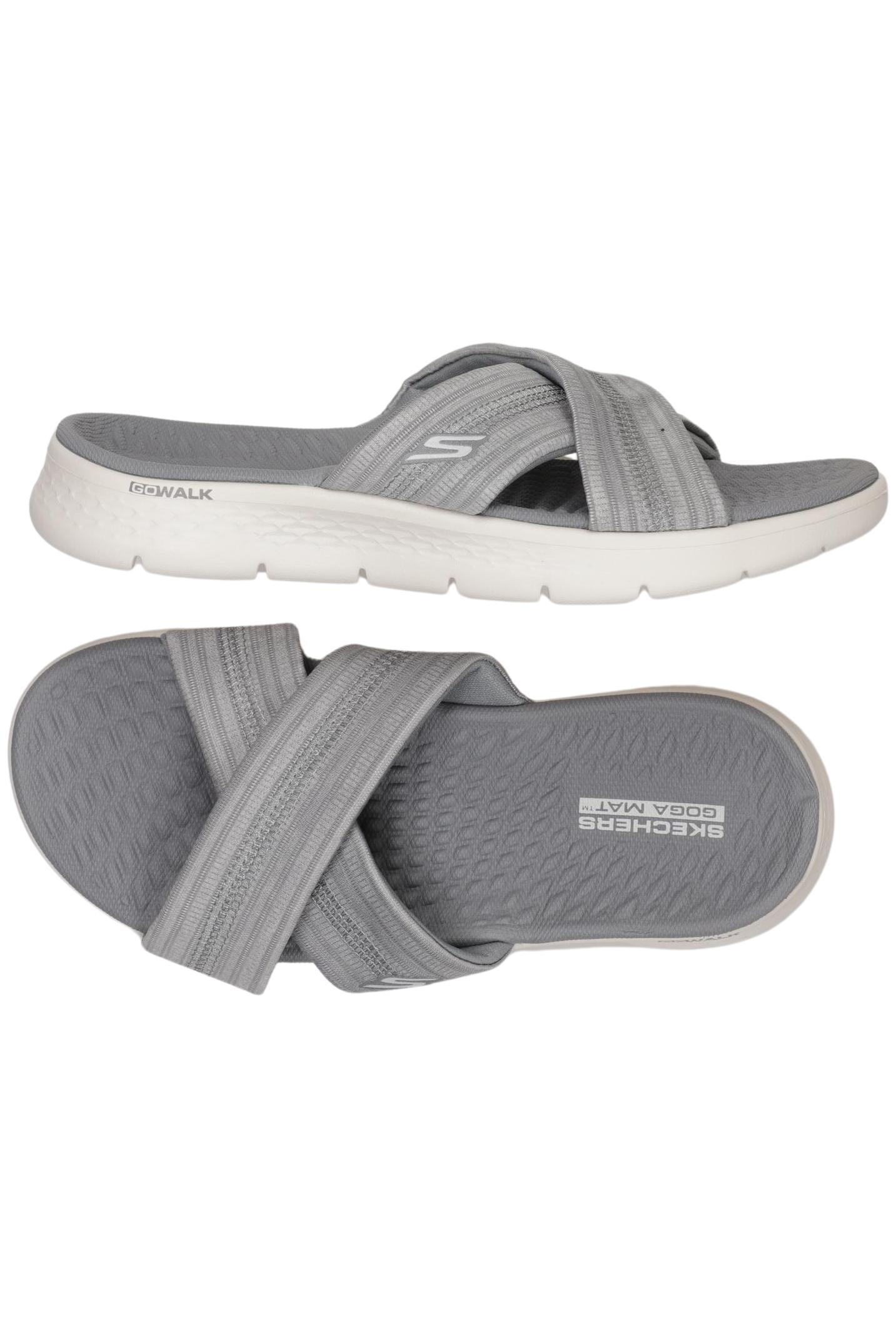 

Skechers Damen Sandale, grau, Gr. 36