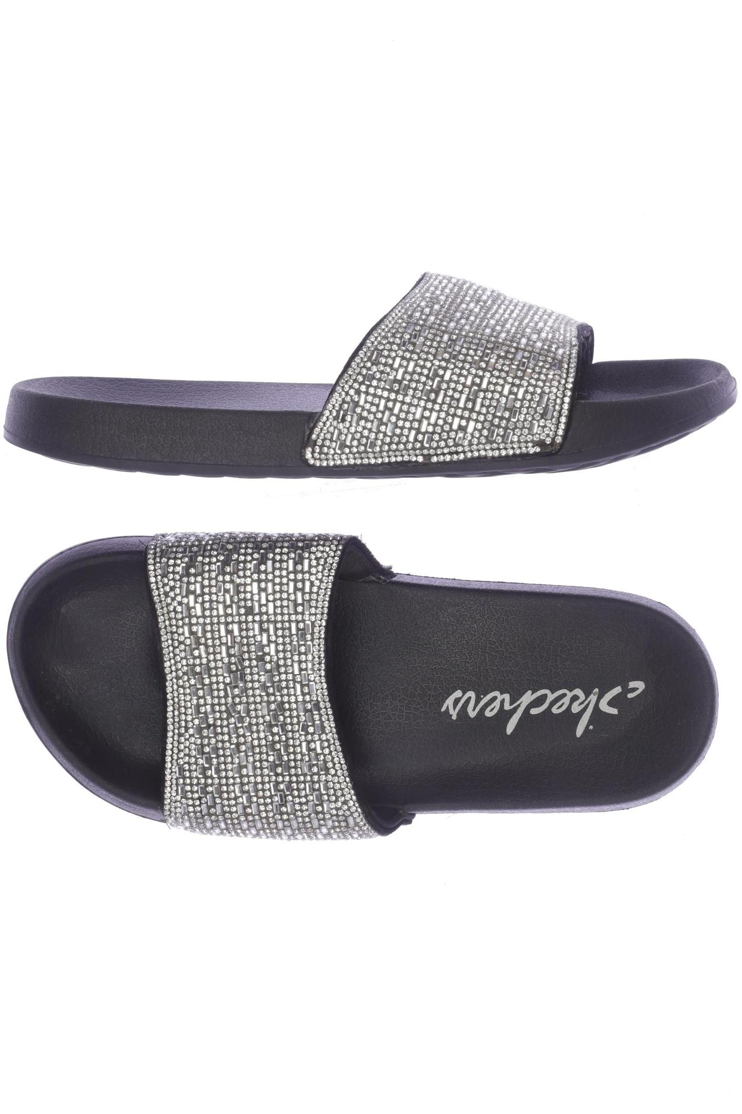 

Skechers Damen Sandale, silber, Gr. 9