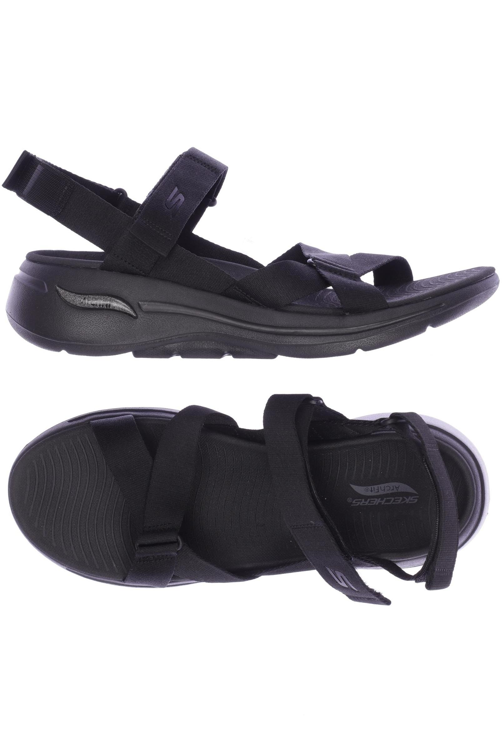 

Skechers Damen Sandale, schwarz, Gr. 41