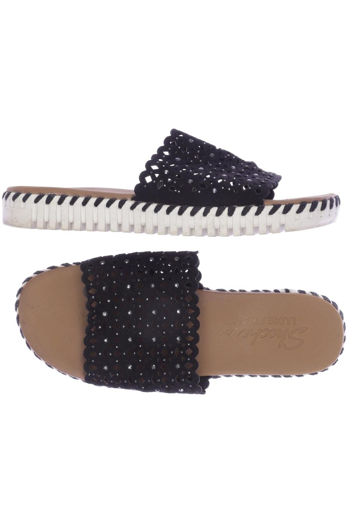 

Skechers Damen Sandale, schwarz, Gr. 38