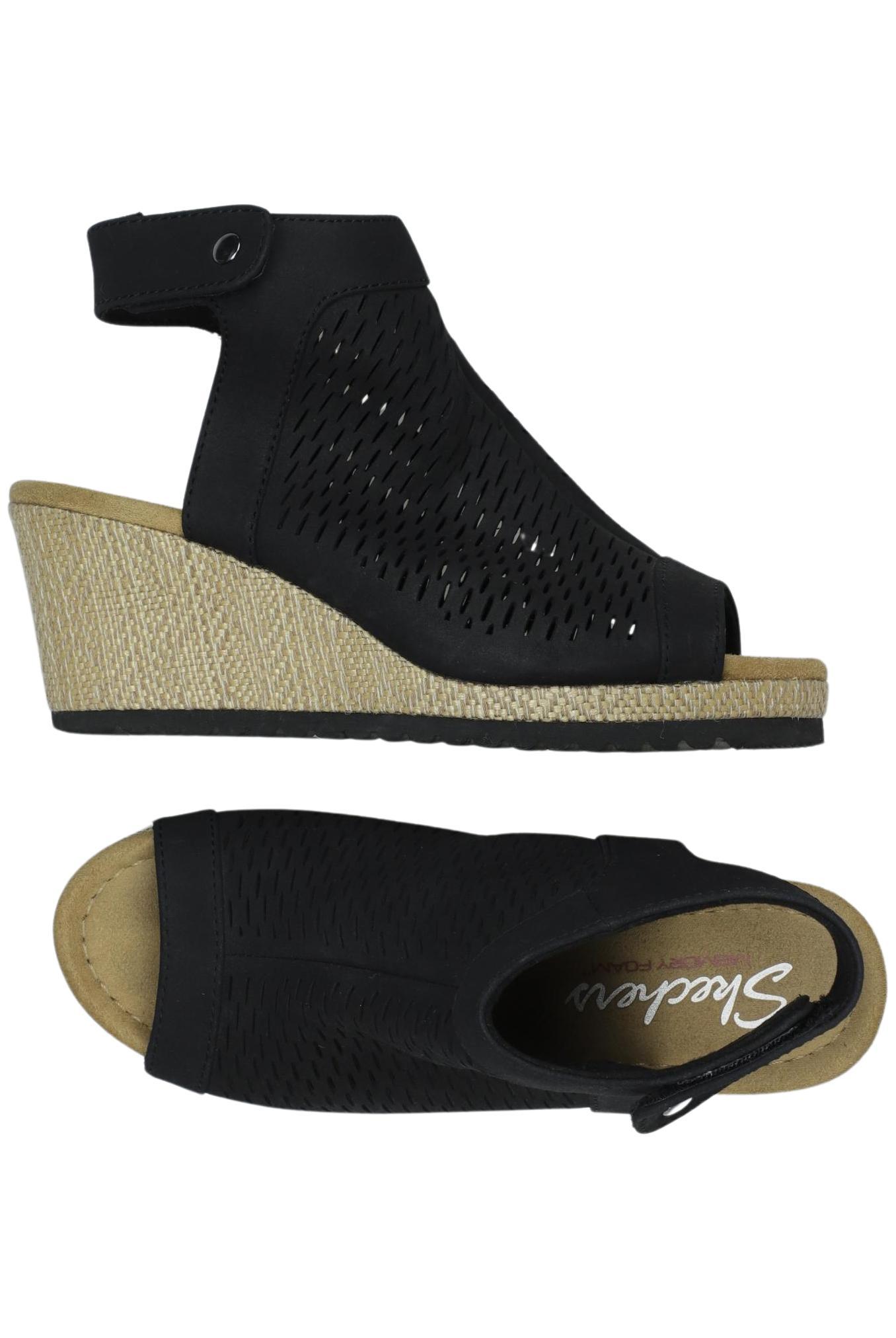 

Skechers Damen Sandale, schwarz, Gr. 35