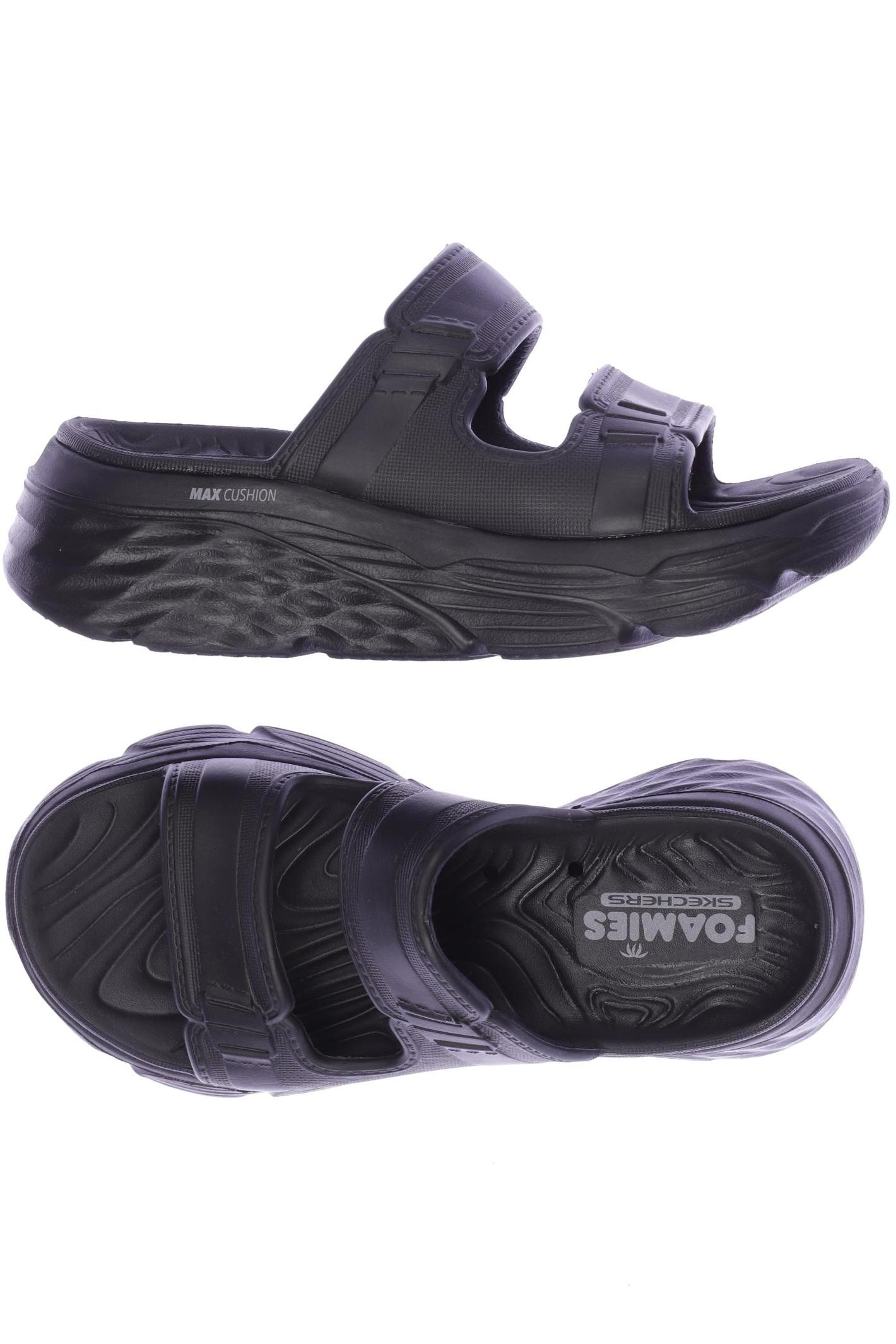 

Skechers Damen Sandale, schwarz, Gr. 6