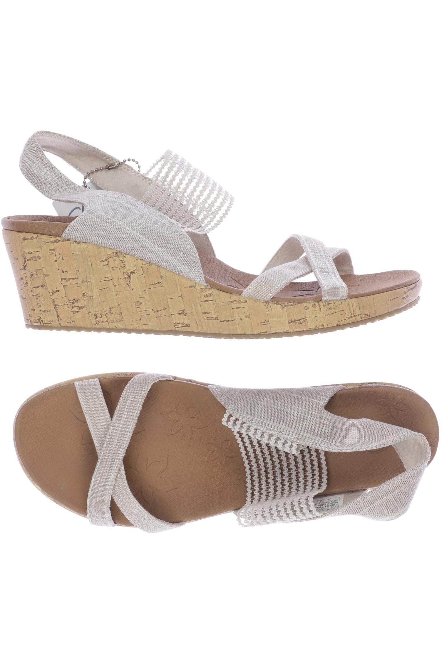 

Skechers Damen Sandale, beige, Gr. 40