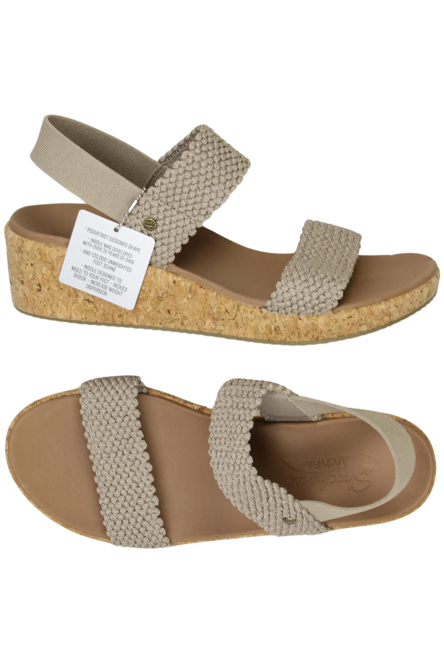 

Skechers Damen Sandale, braun, Gr. 41