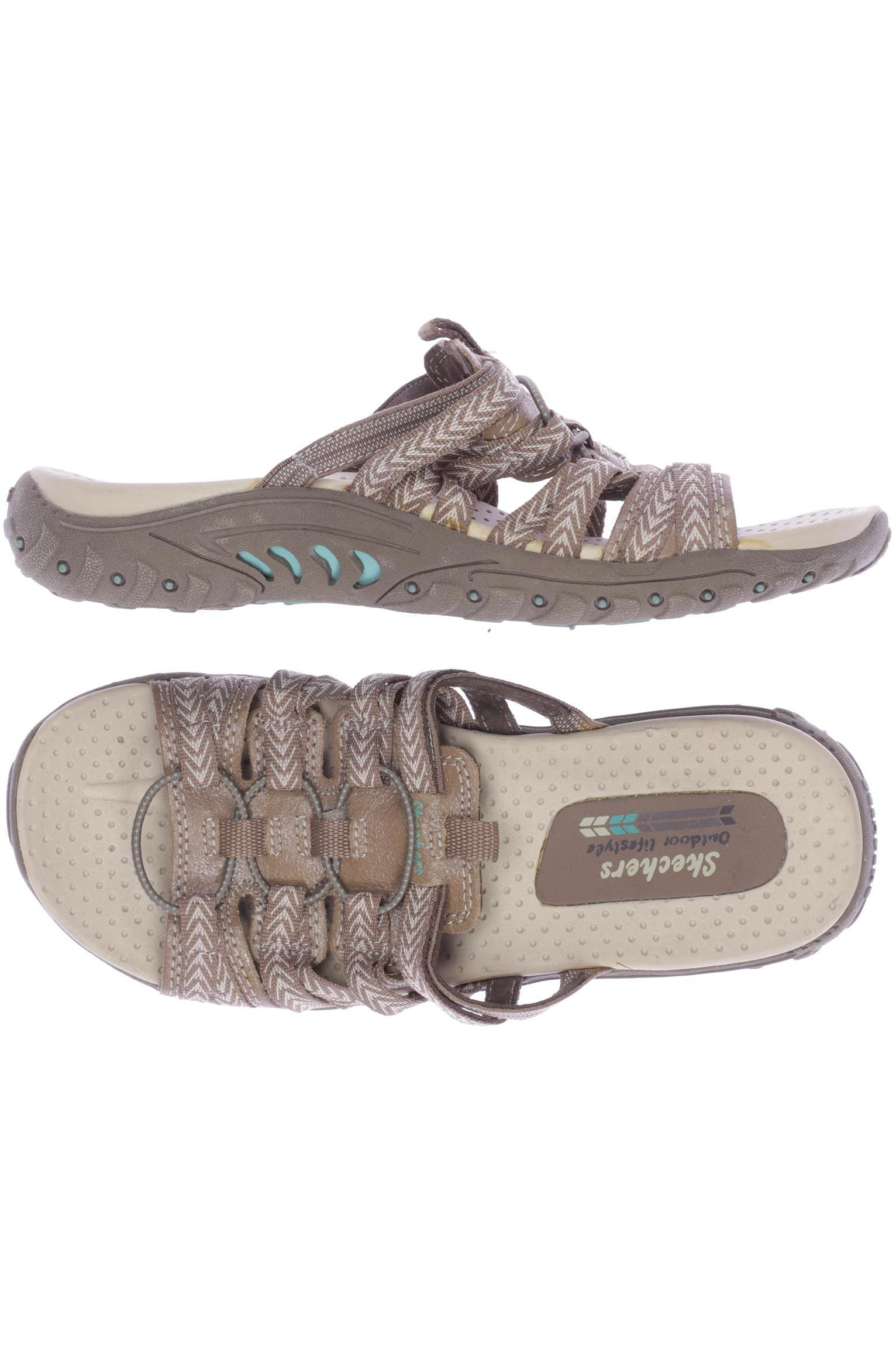 

Skechers Damen Sandale, braun, Gr. 36