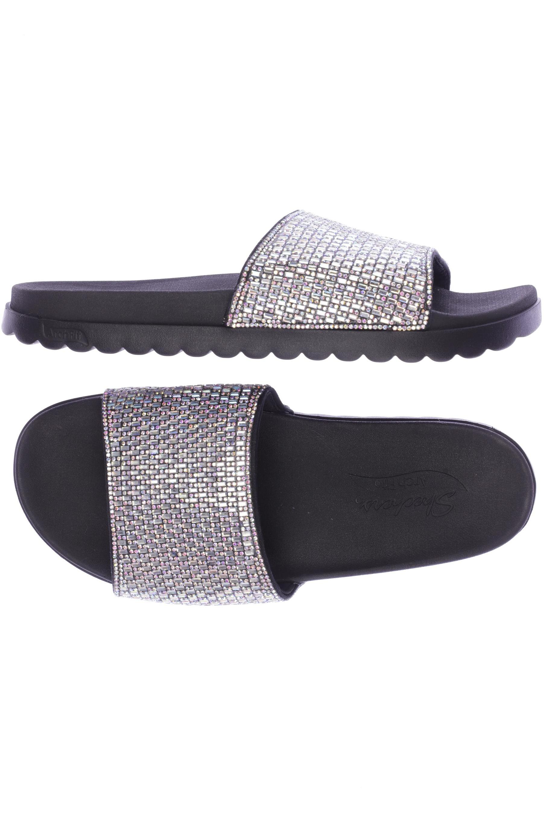

Skechers Damen Sandale, silber, Gr. 41