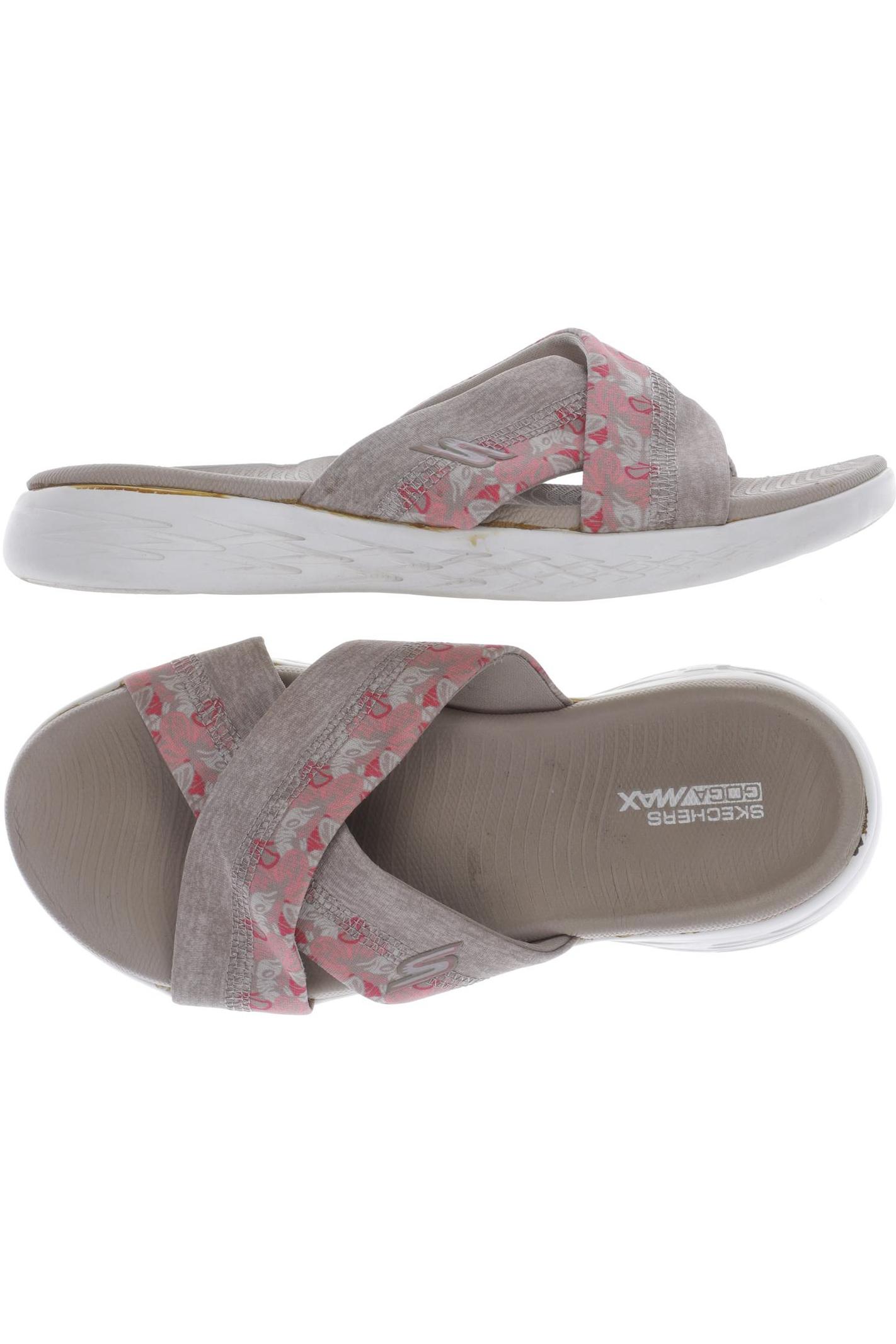 

Skechers Damen Sandale, grau, Gr. 35
