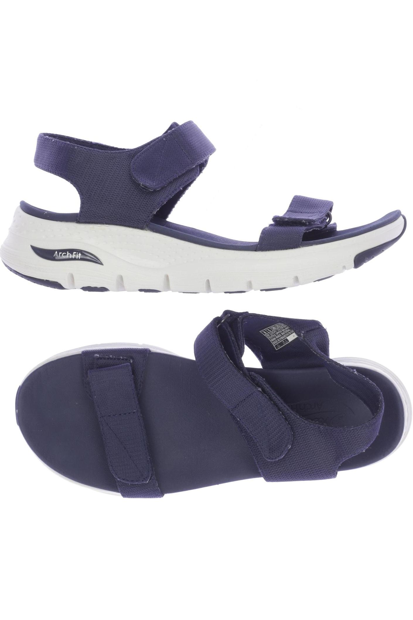 

Skechers Damen Sandale, marineblau, Gr. 38