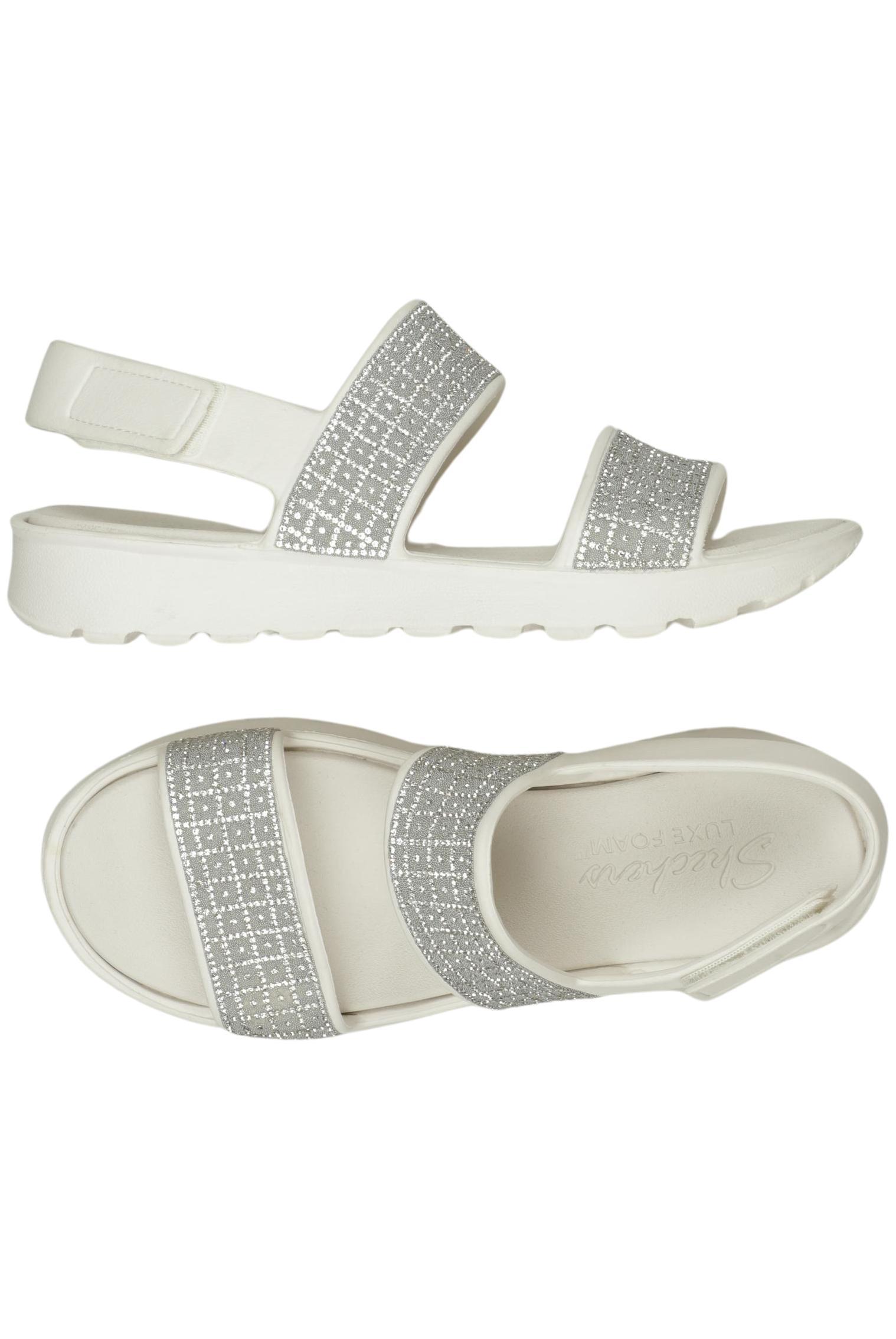 

Skechers Damen Sandale, grau, Gr. 38