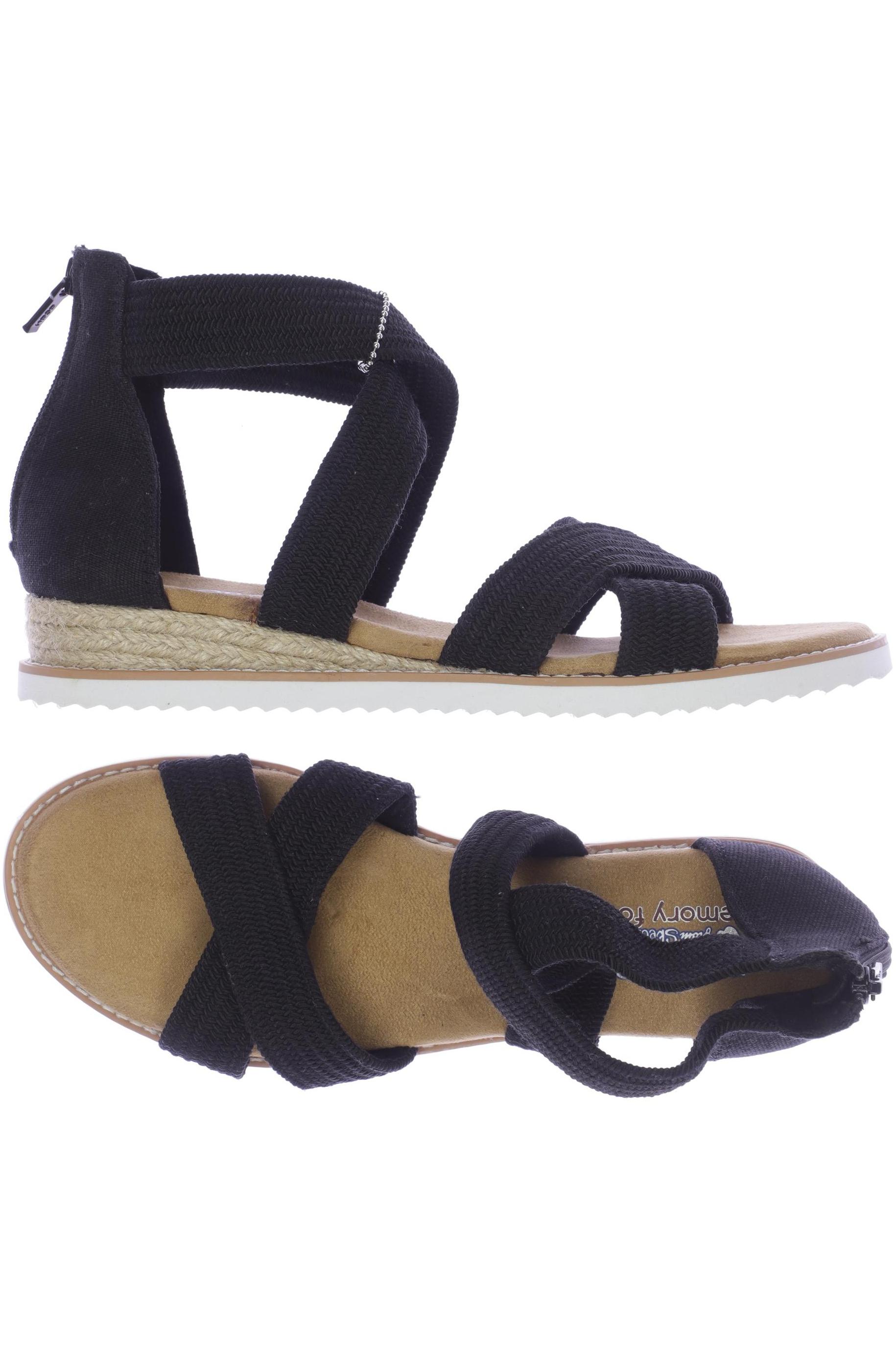 

Skechers Damen Sandale, schwarz, Gr. 40