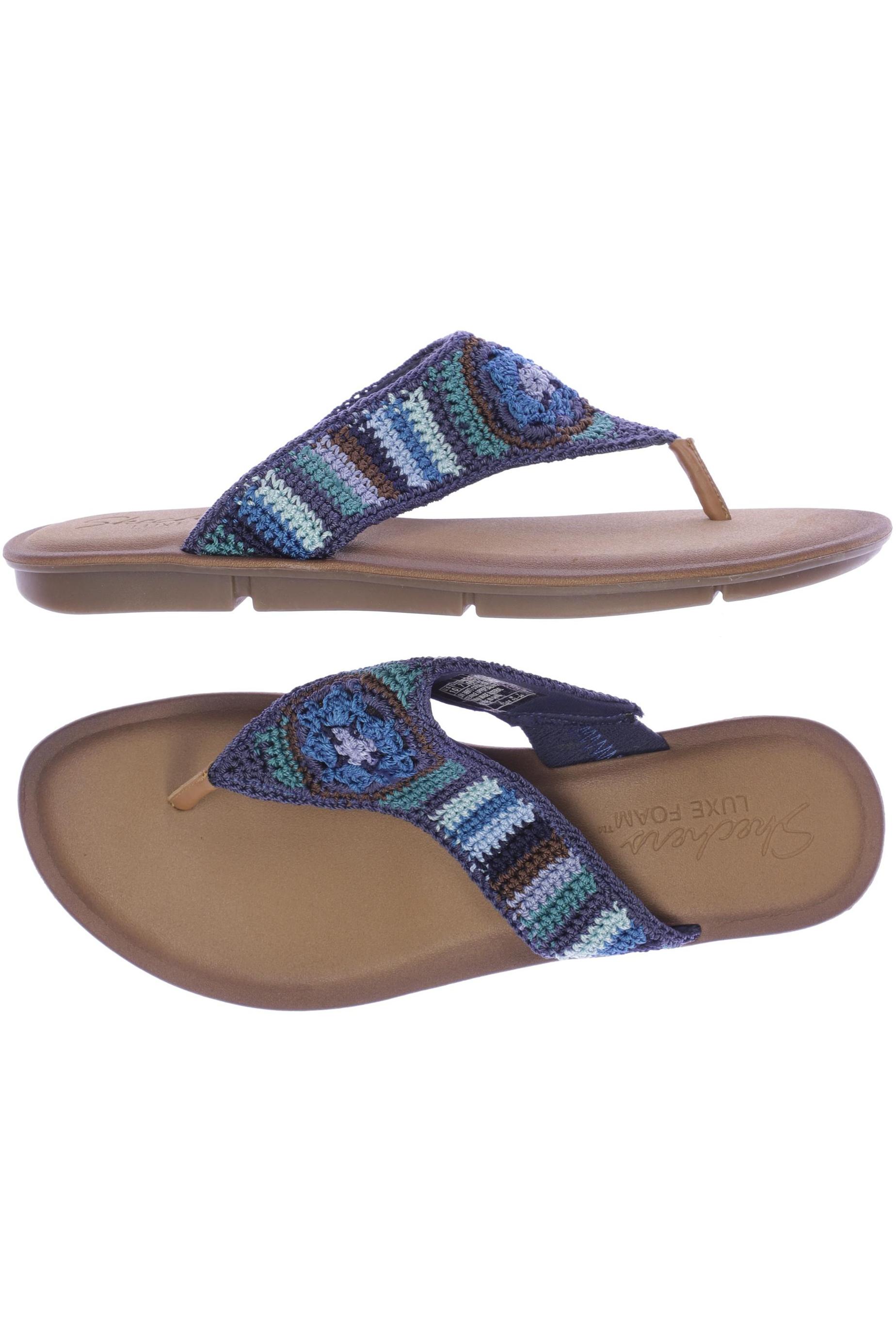 

Skechers Damen Sandale, marineblau, Gr. 40