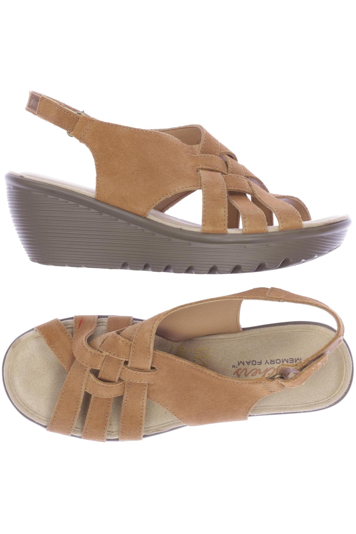 

Skechers Damen Sandale, braun, Gr. 38.5