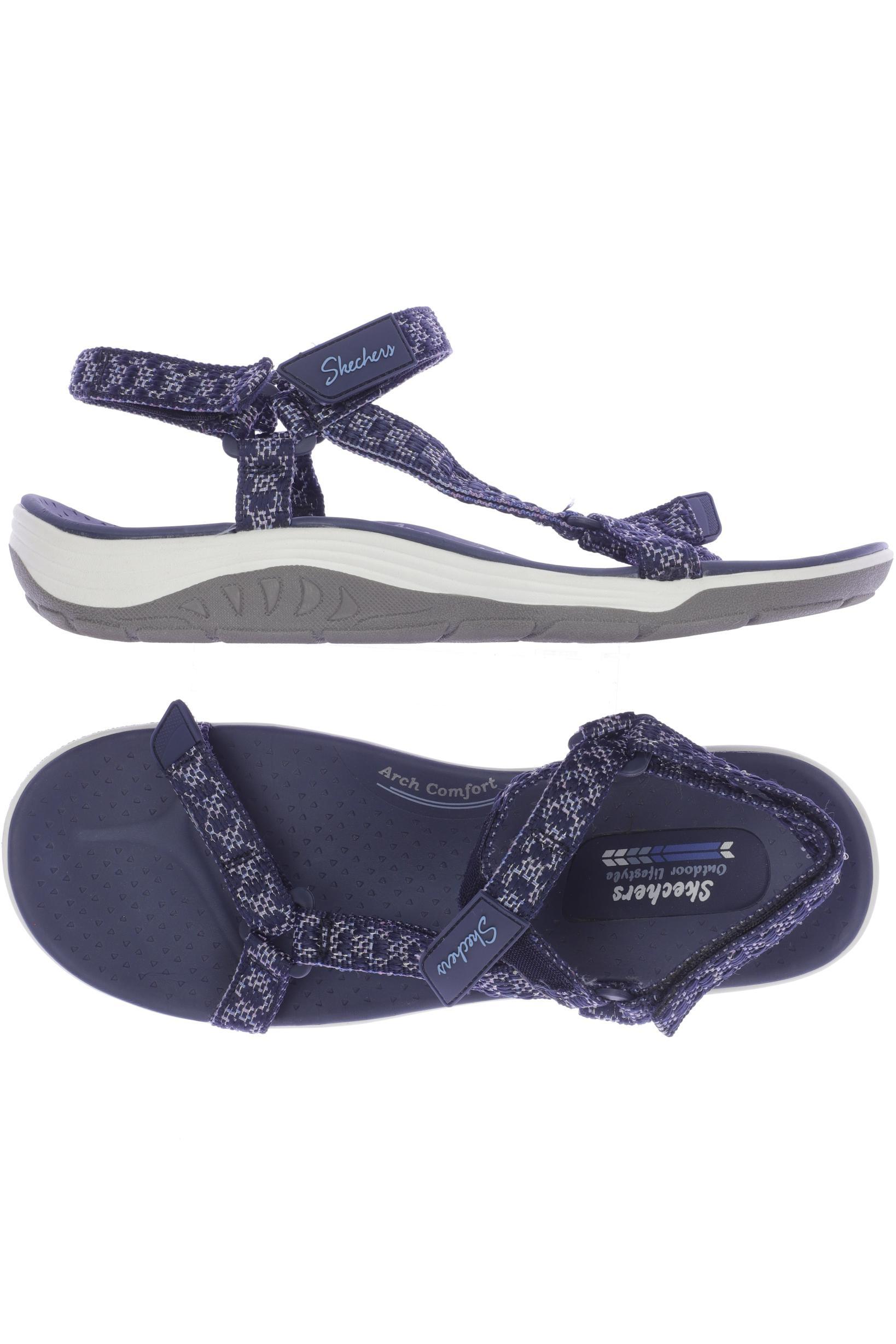 

Skechers Damen Sandale, marineblau, Gr. 43