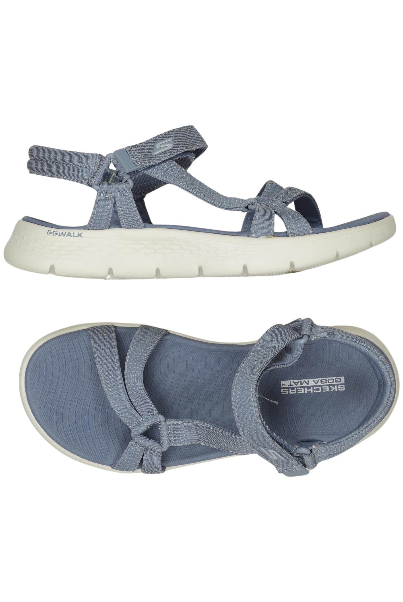 

Skechers Damen Sandale, hellblau, Gr. 37