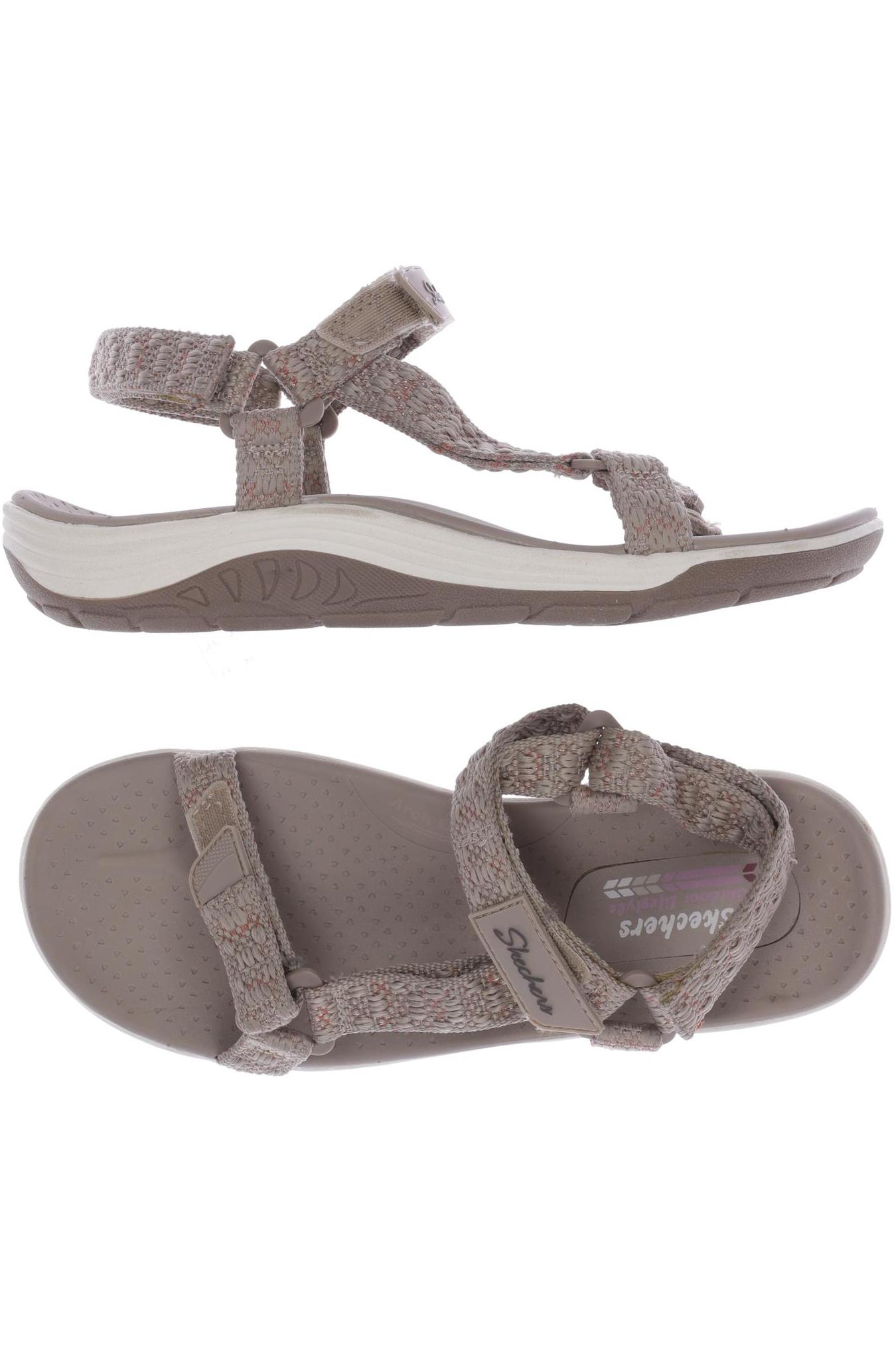 

SKECHERS Damen Sandale, beige