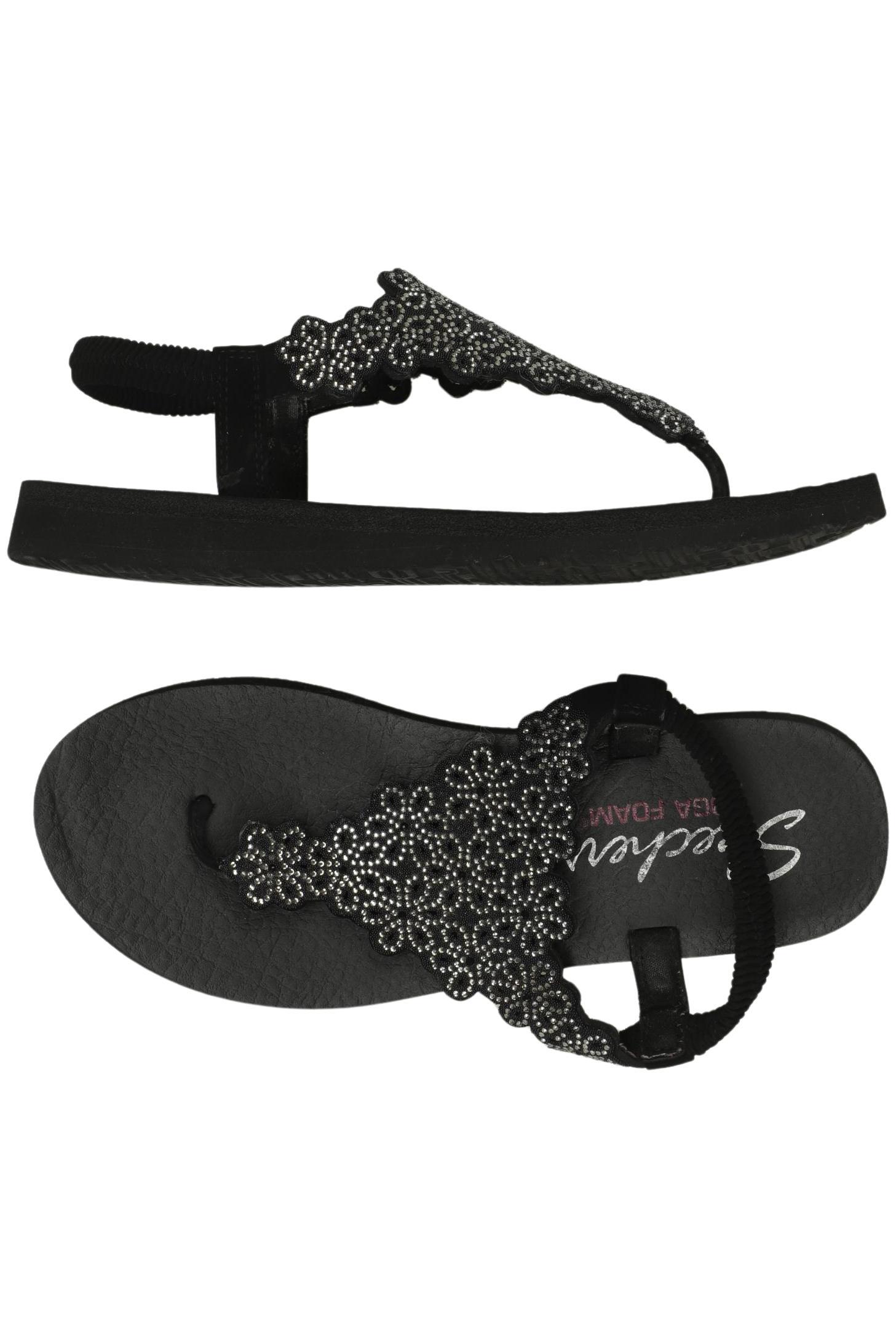

Skechers Damen Sandale, schwarz, Gr. 35